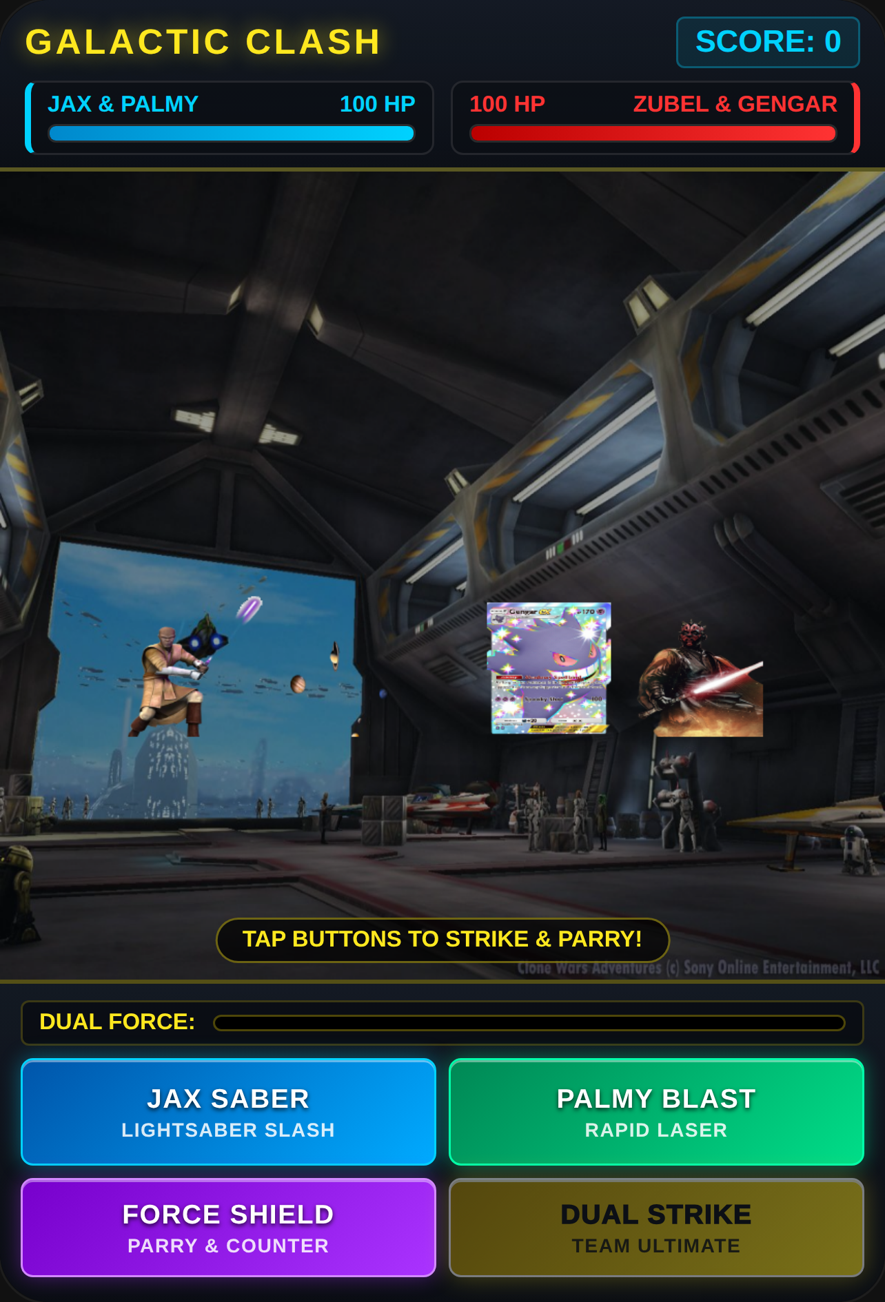 Jax & Palmy: Galactic Clash cover