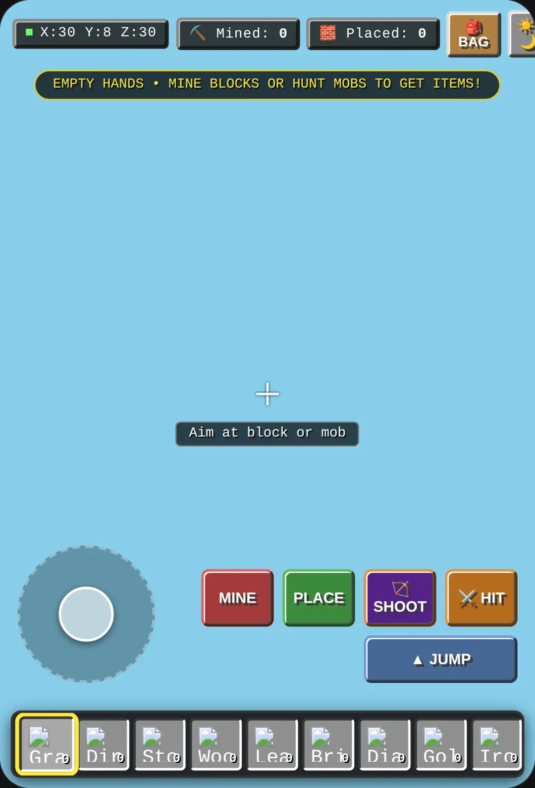 Minecraft Pocket Sandbox - Expanded World & Mobs cover