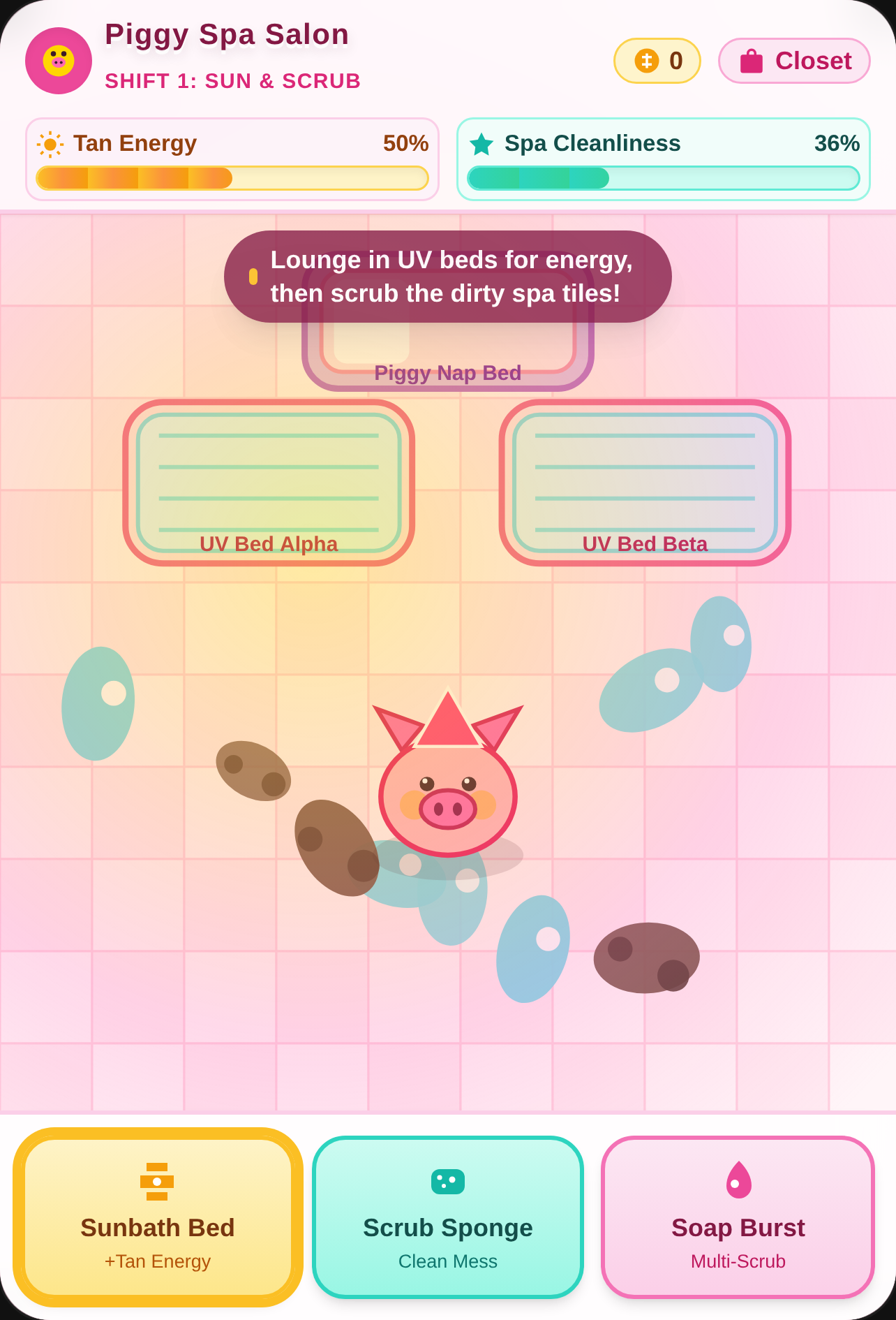 Piggy Tan & Clean Spa cover