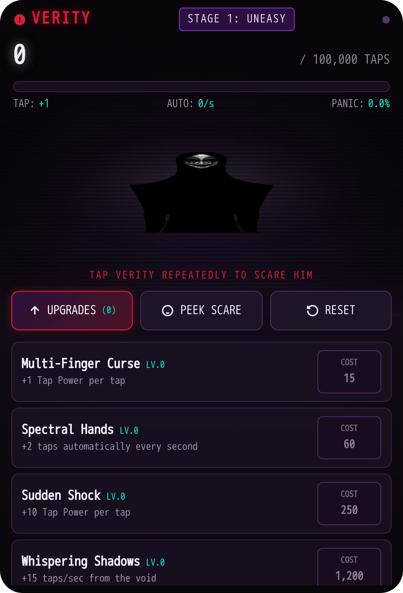 Guys if you tap and upgrade then this monster will become horror and horror cover