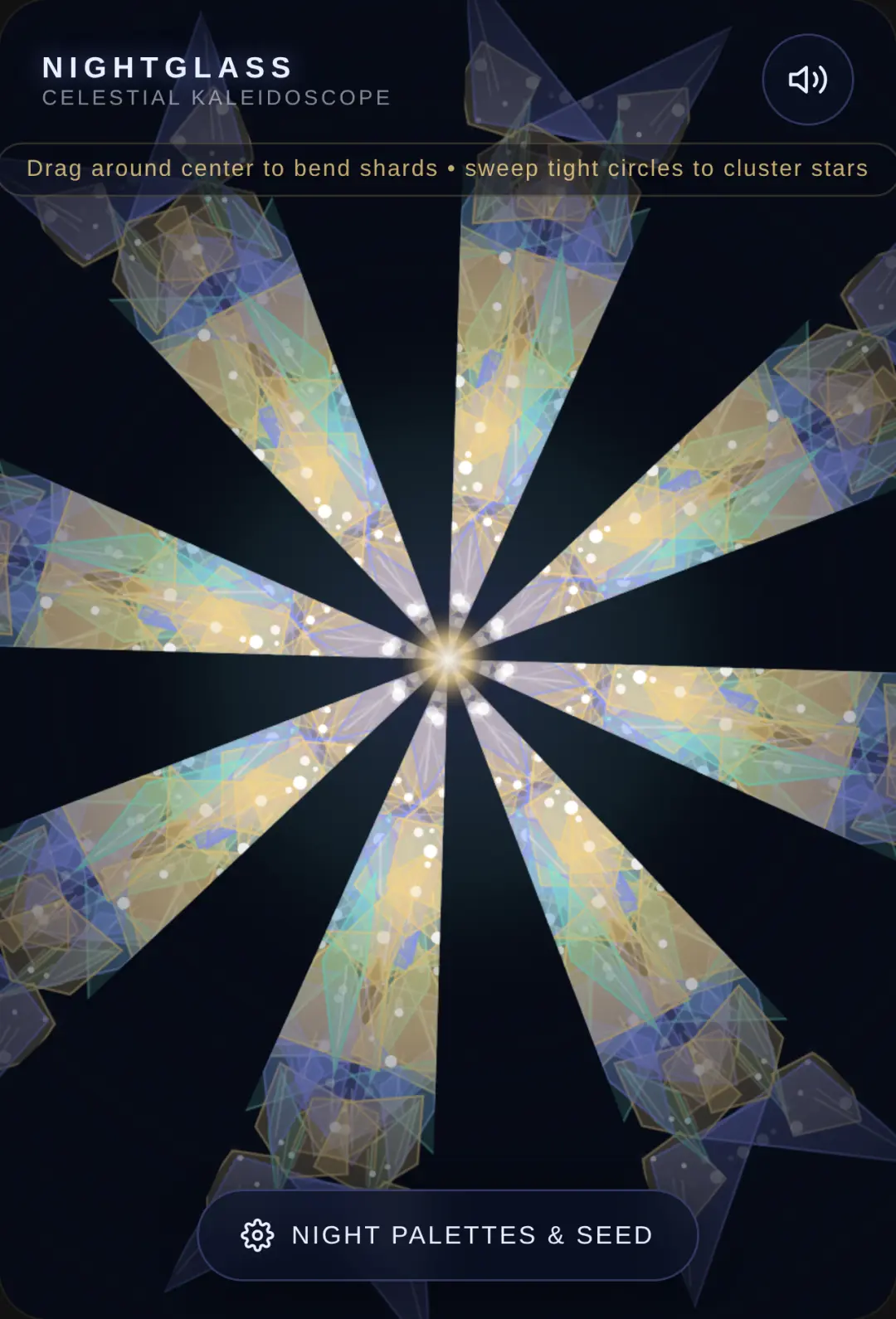 Nightglass Kaleidoscope cover