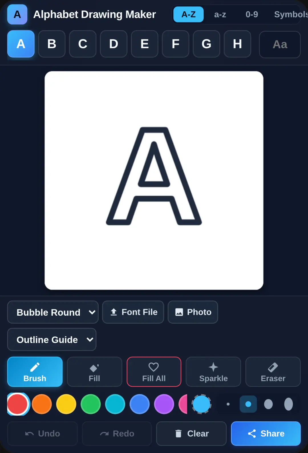 Alphabet Drawing Maker cover