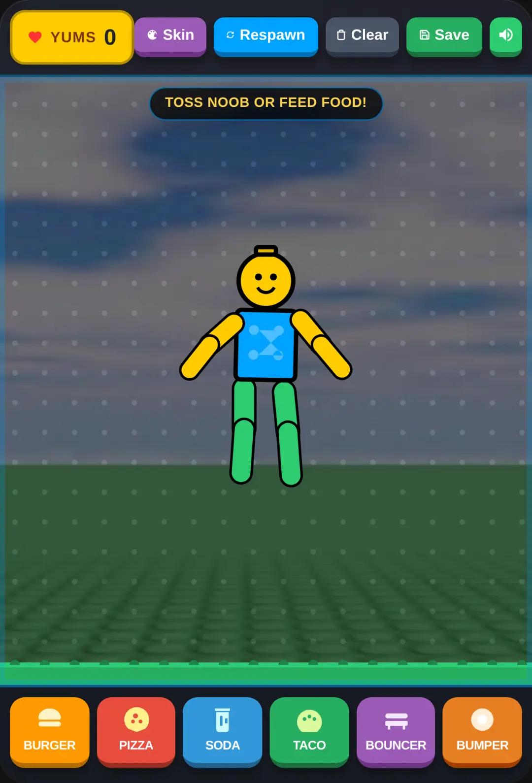 Roblox Noob Ragdoll Sandbox cover