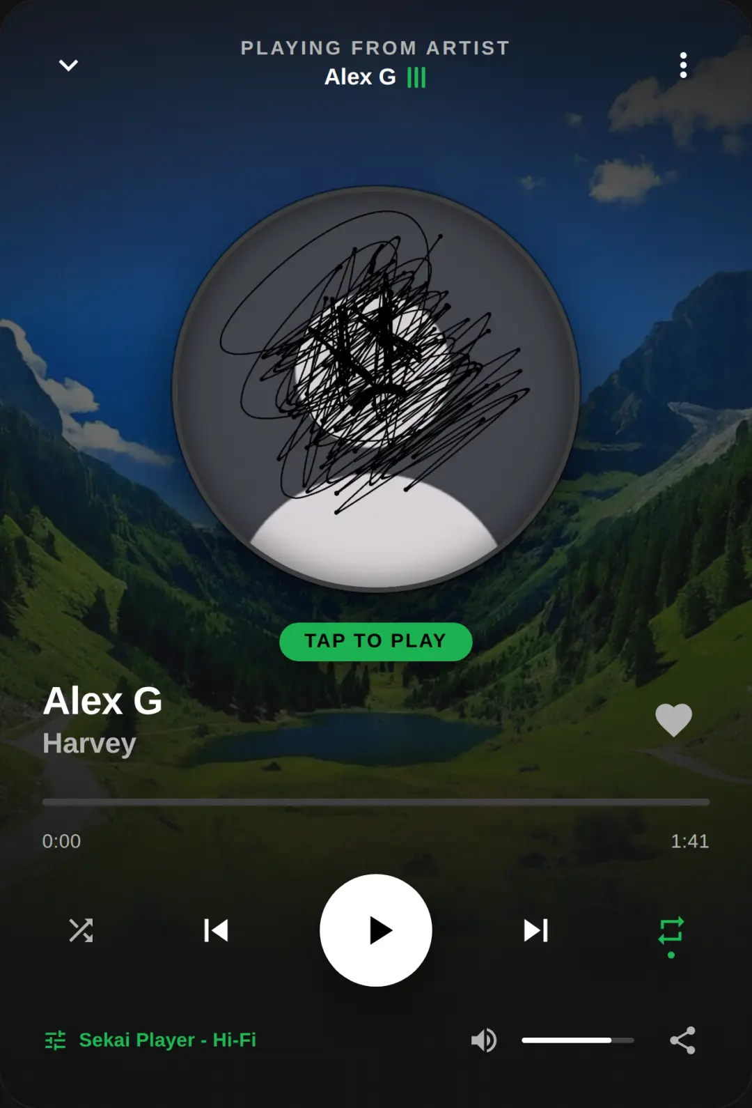 Alex G - Harvey cover