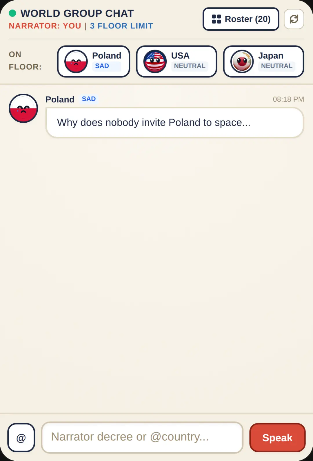 World Group Chat cover