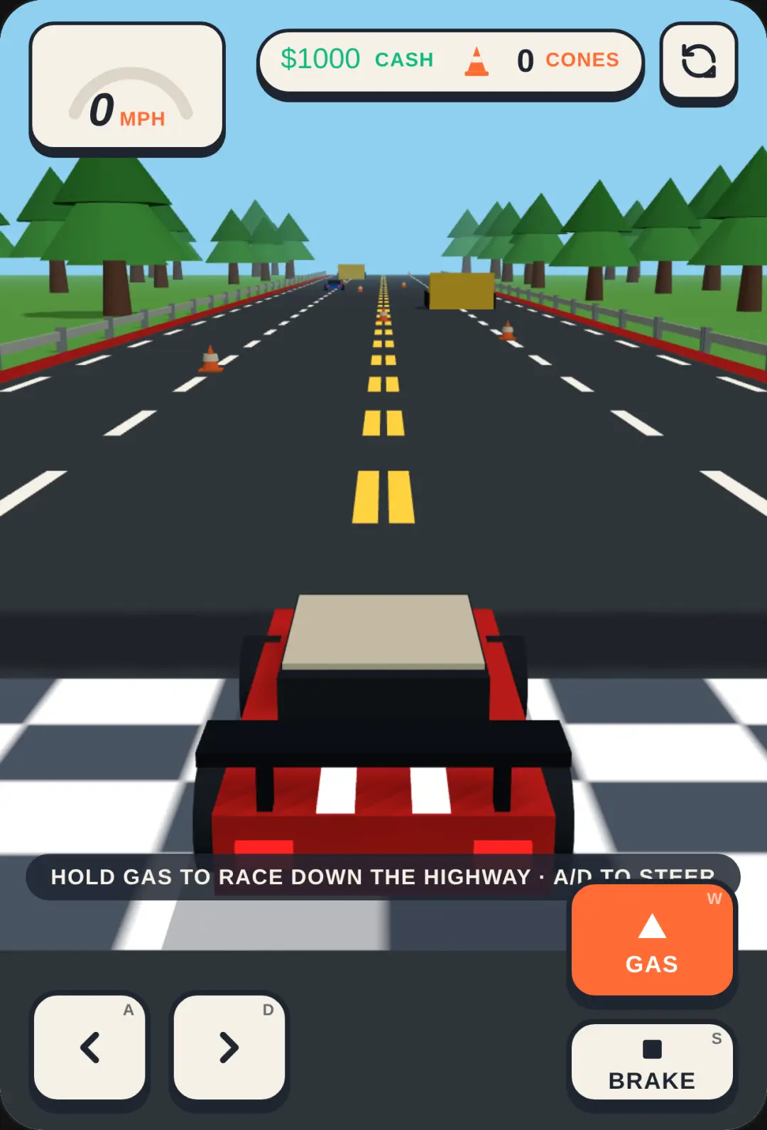 3D Racing Highway Driver cover