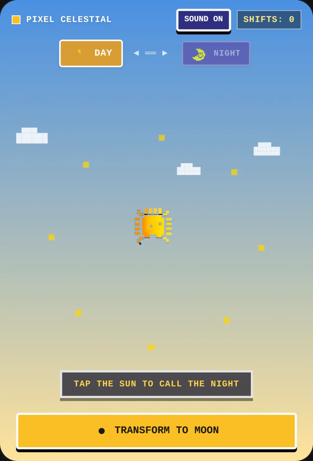 Pixel Sun and Moon cover