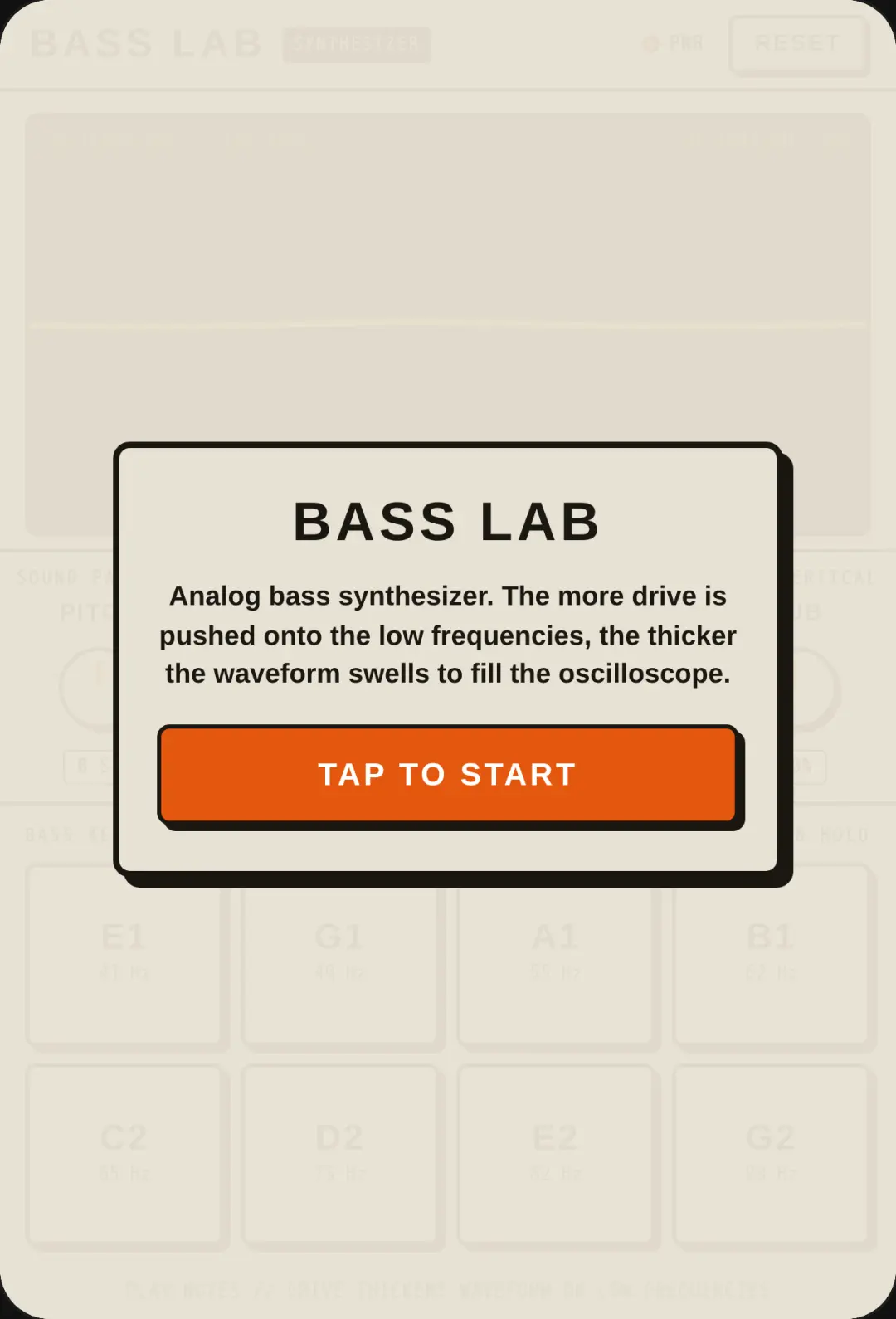 Bass test game cover