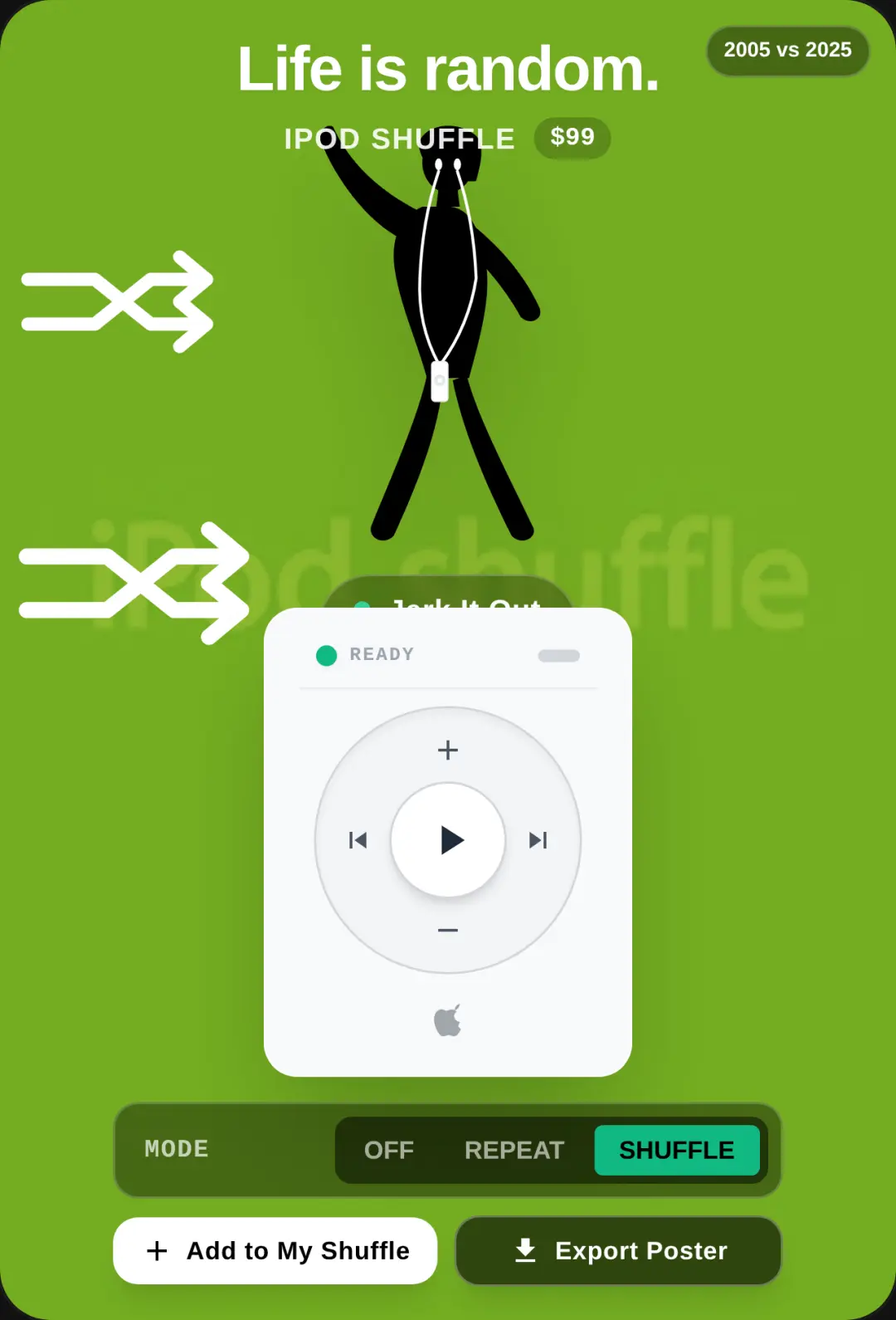 iPod Shuffle 2005 Simulator cover