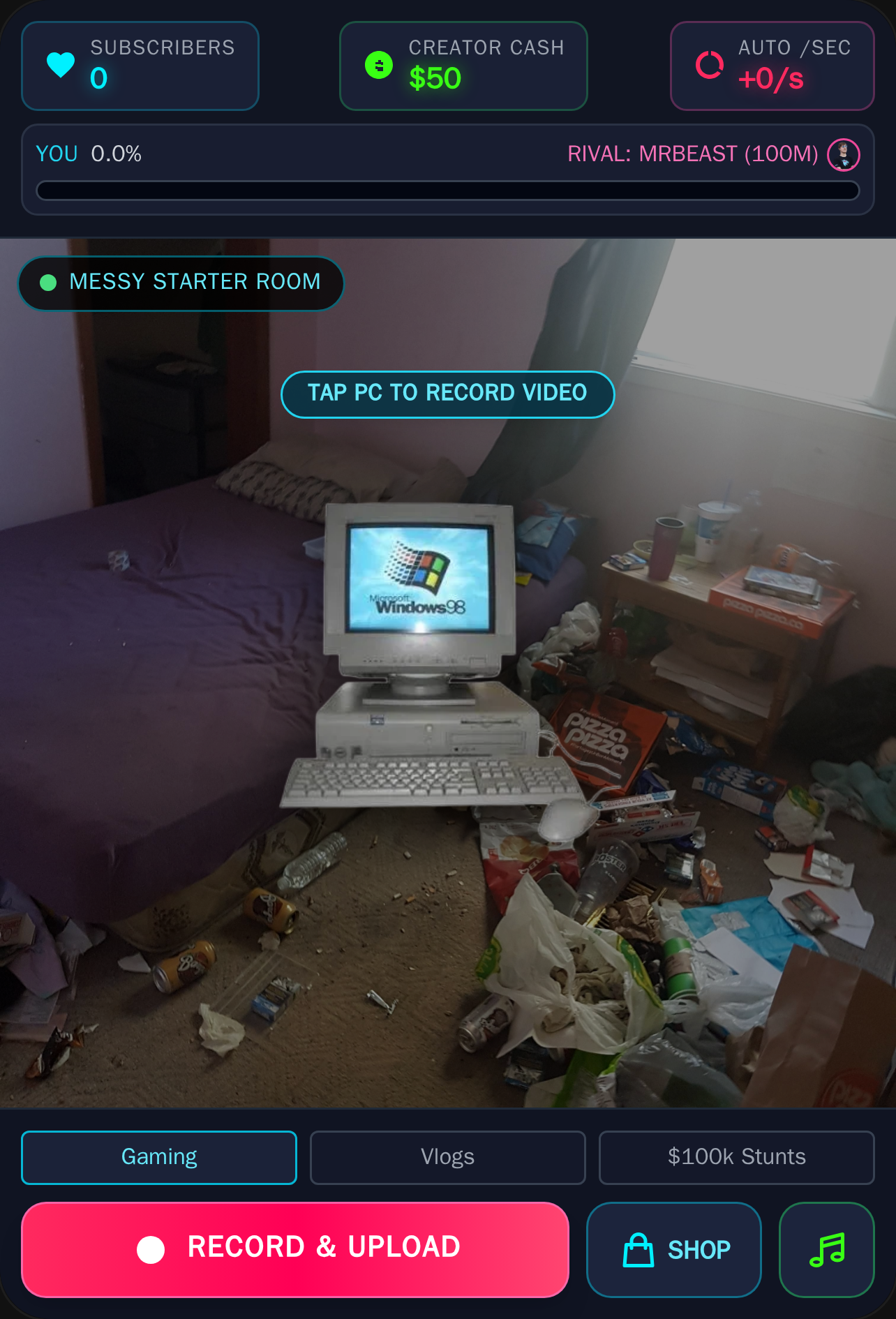 Streamer Tycoon: Beat MrBeast cover
