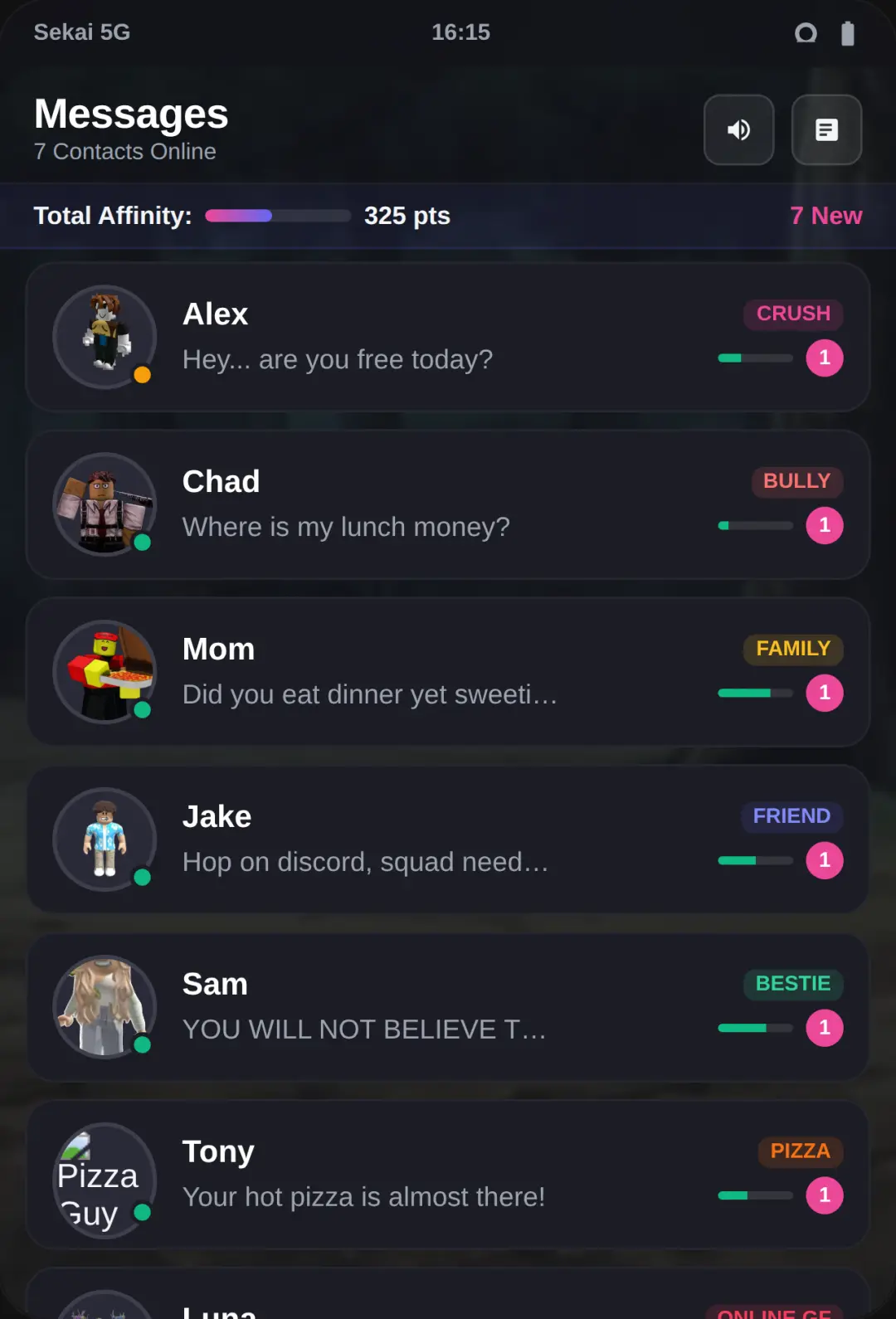 Texting Simulator text and call cover