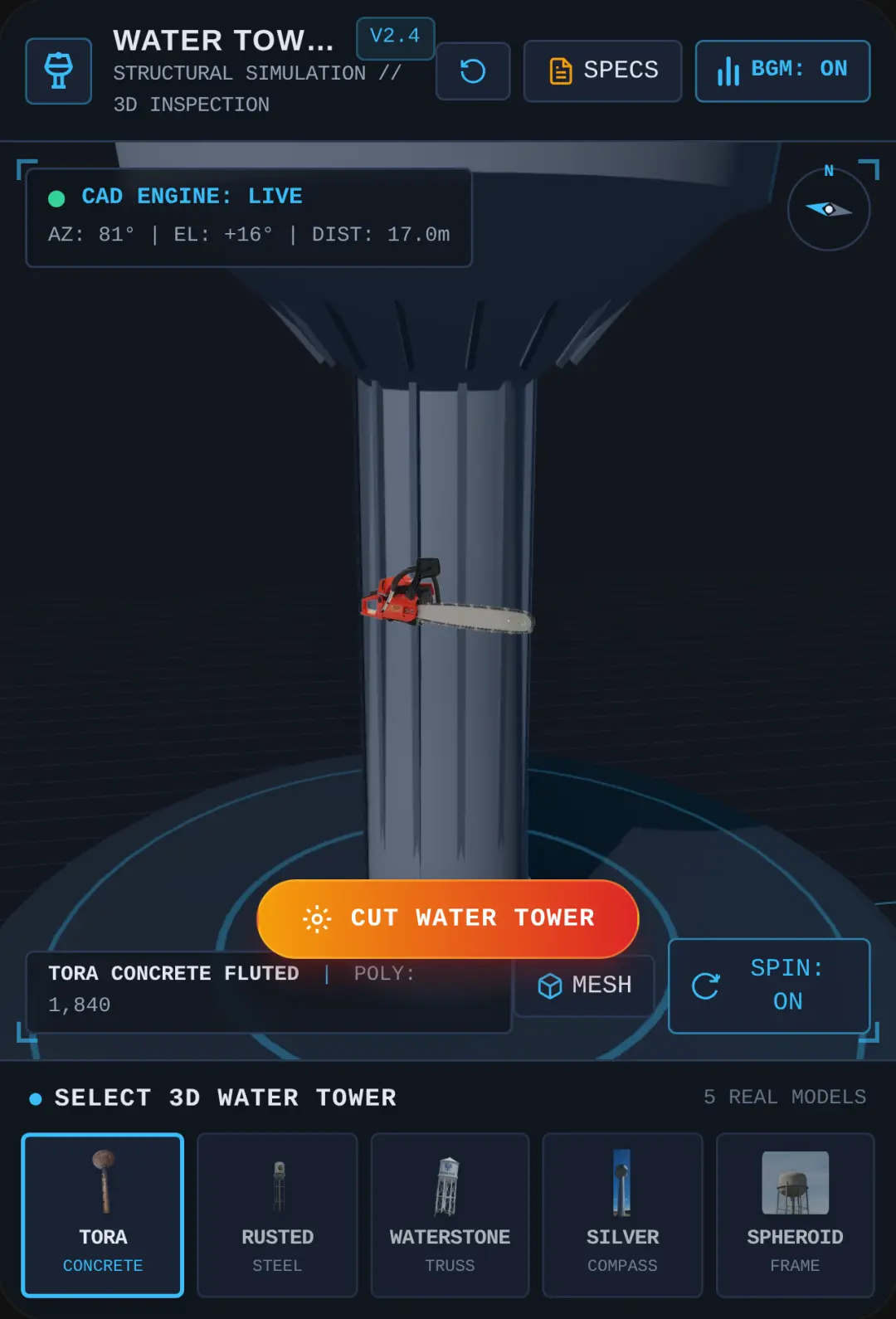 Water Tower 3D Demo cover