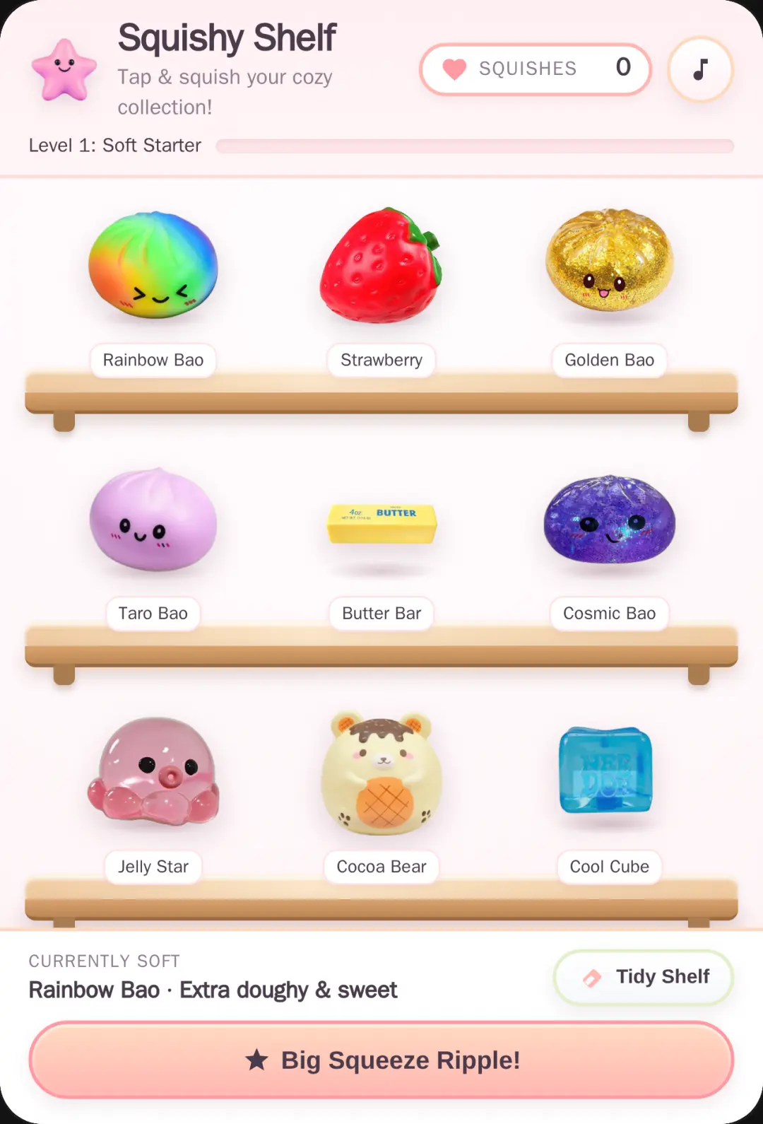 Squishy Shelf - Cozy Lo-Fi Toy Collection cover