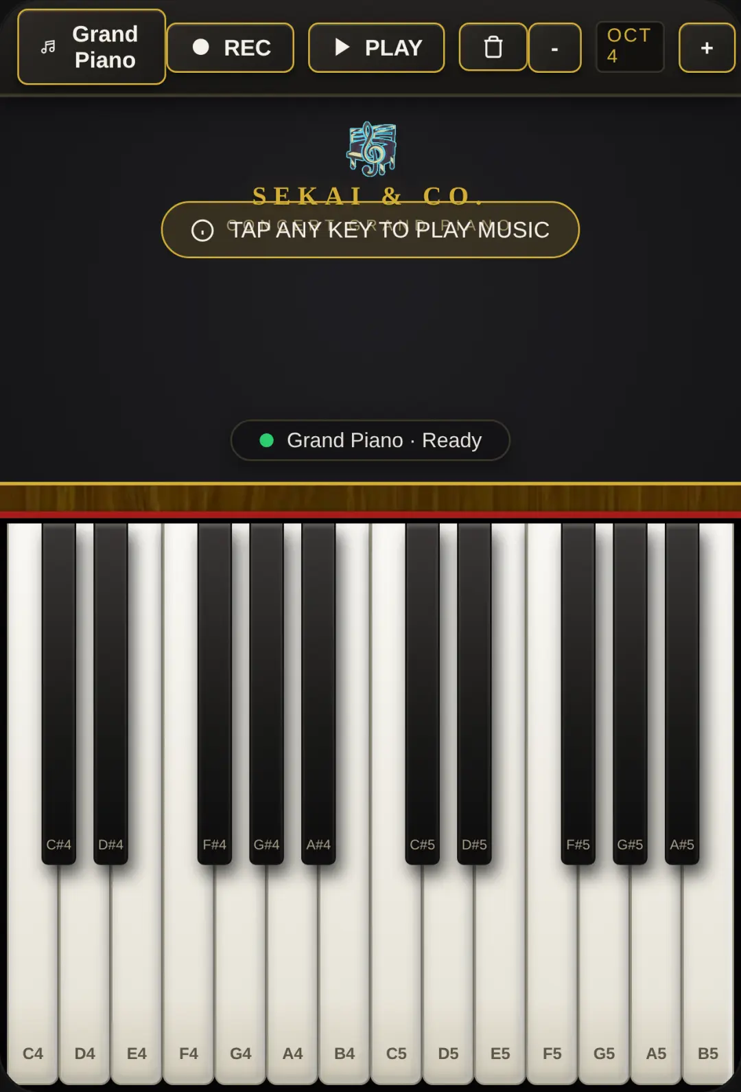 Classic Grand Piano Studio cover