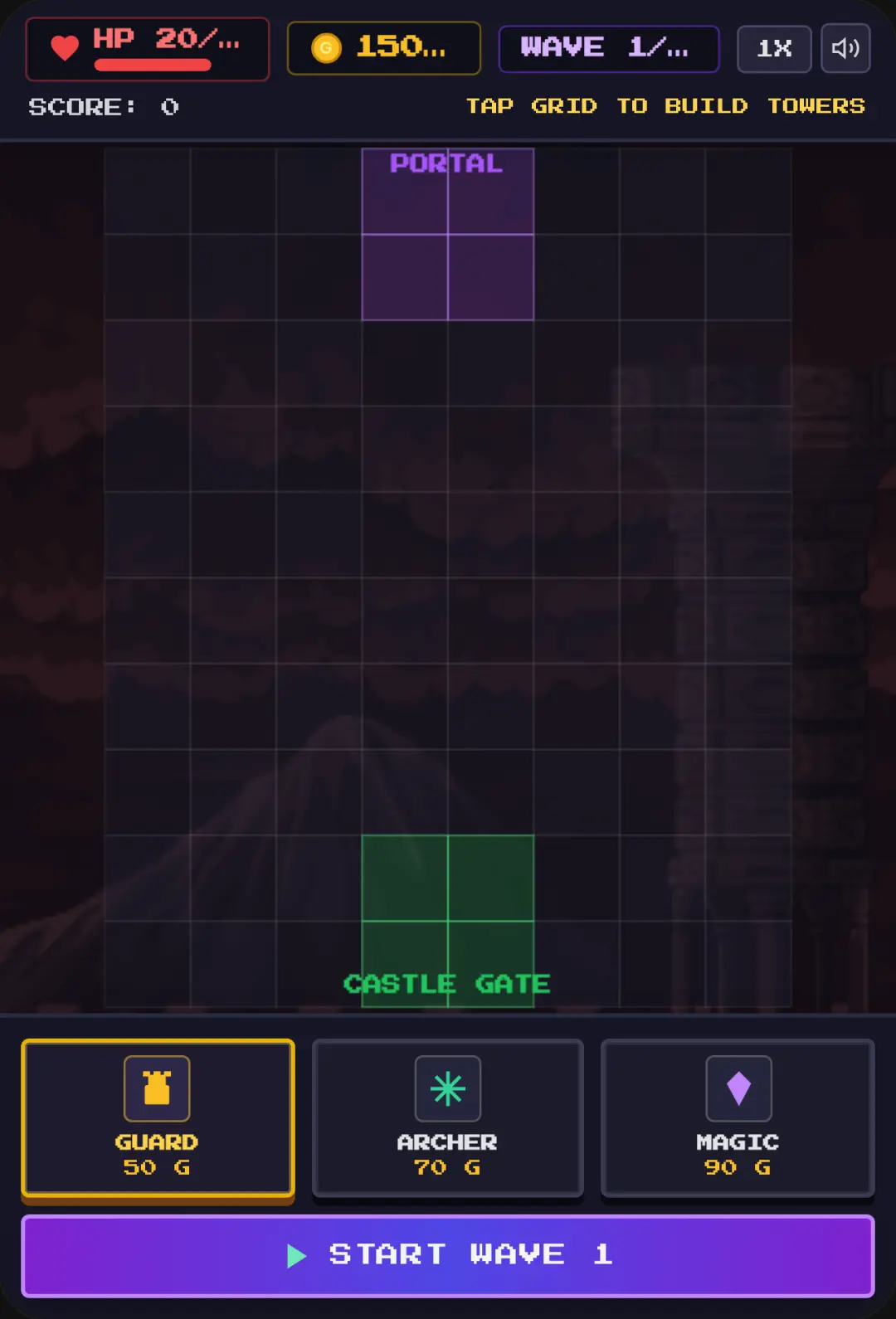 Pixel Castle Defense cover
