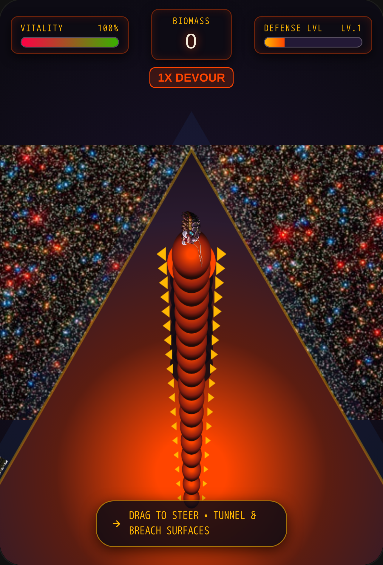Death Worm: Triangle Planet cover