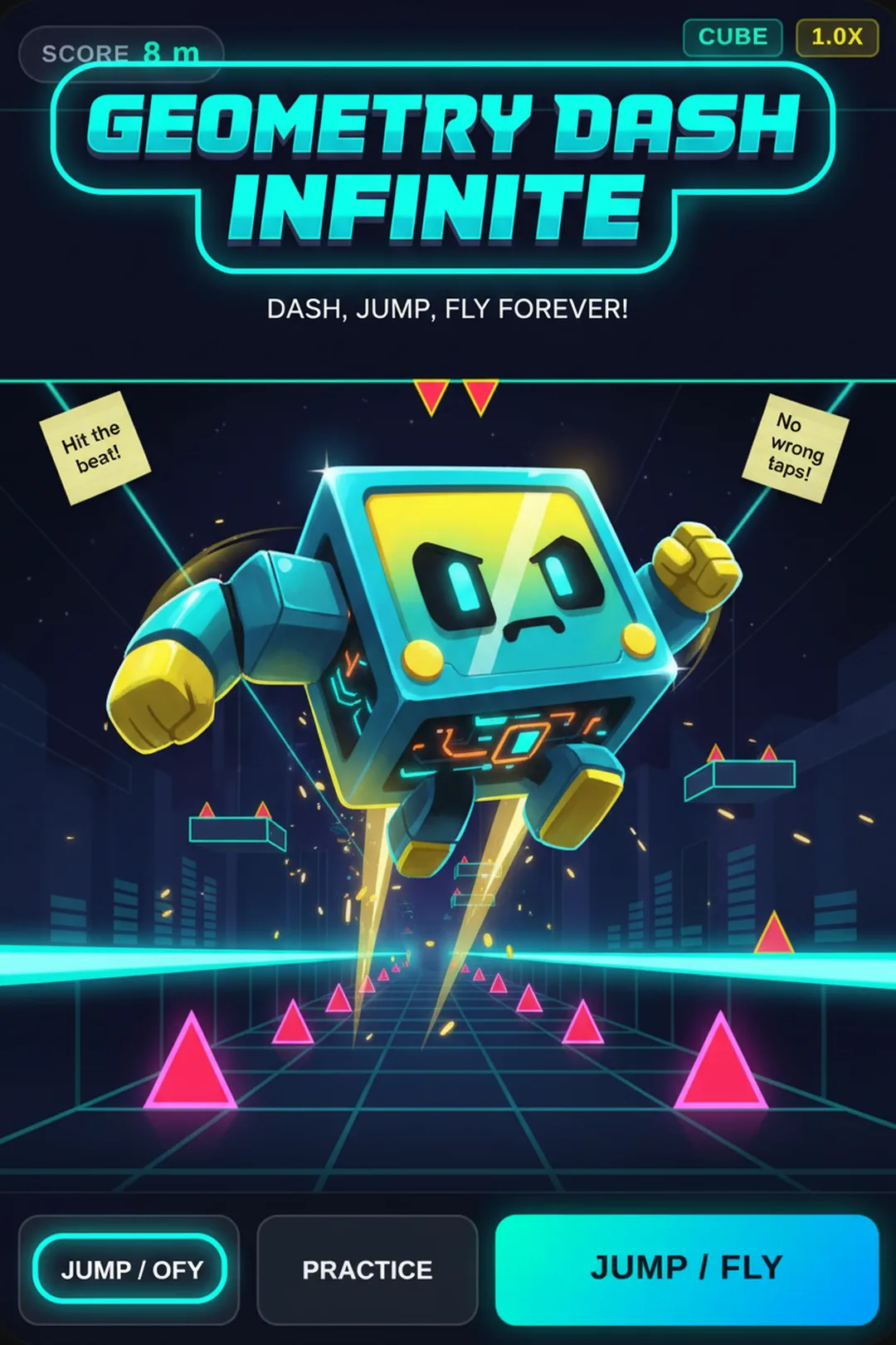 Geometry Dash Infinite cover