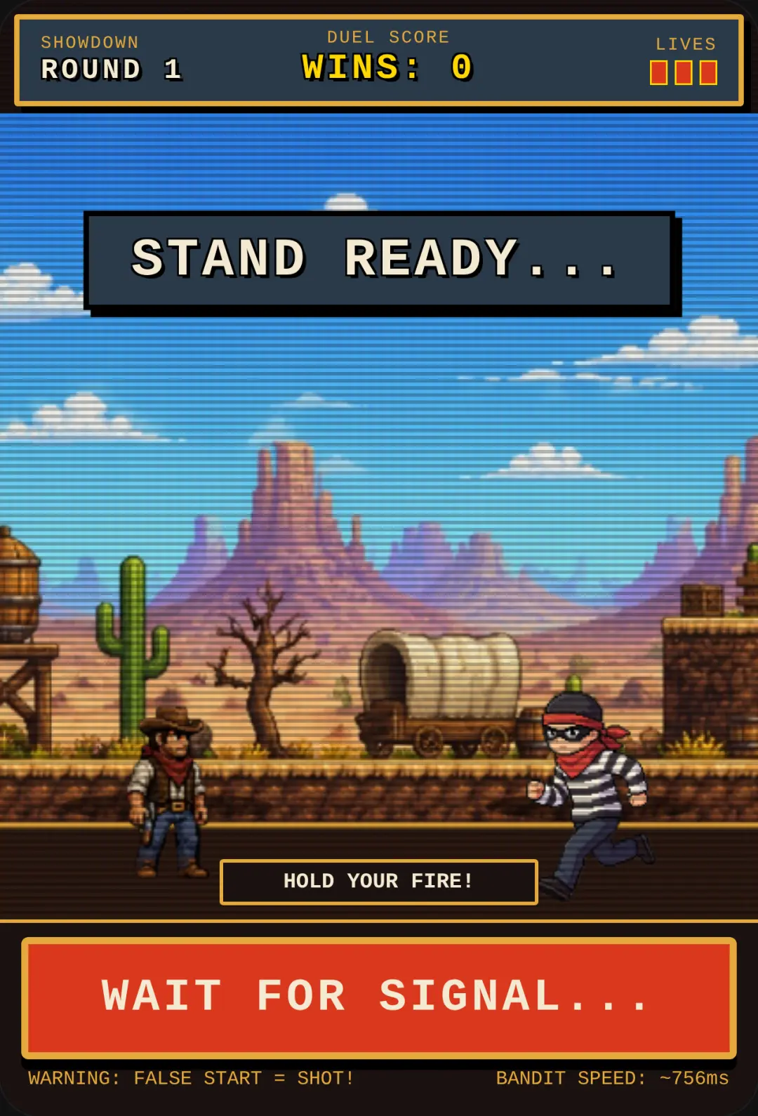 Wild Quick-Draw Duel game cover