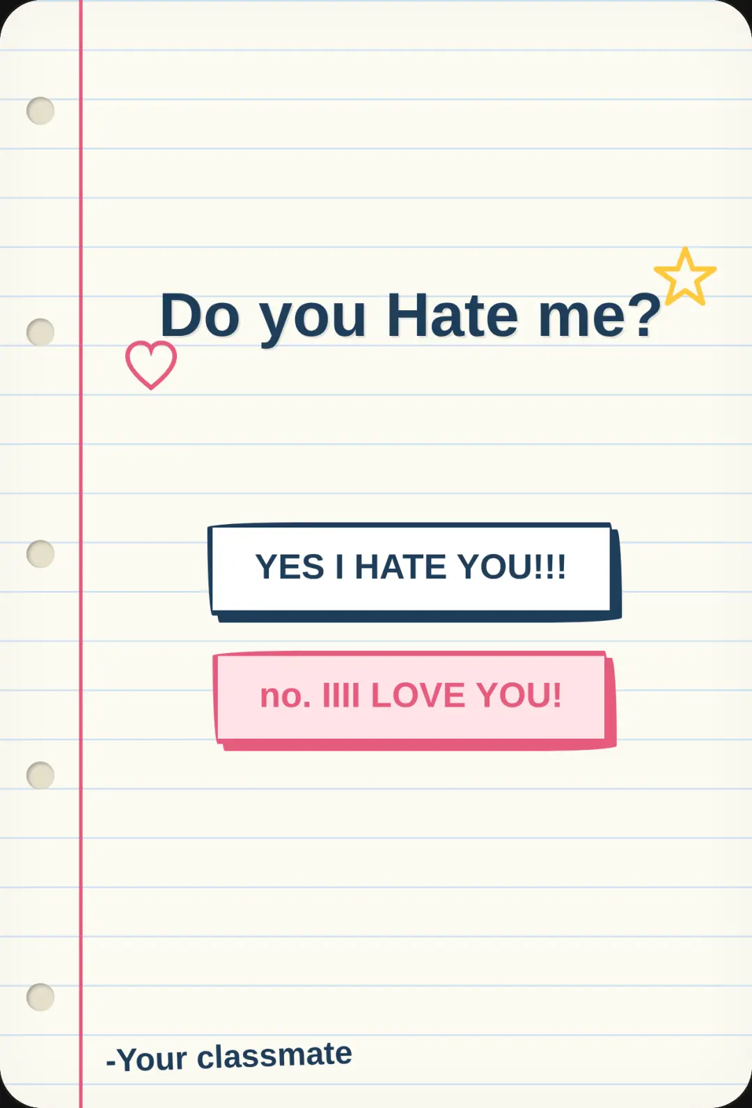 Notebook Prank Note cover