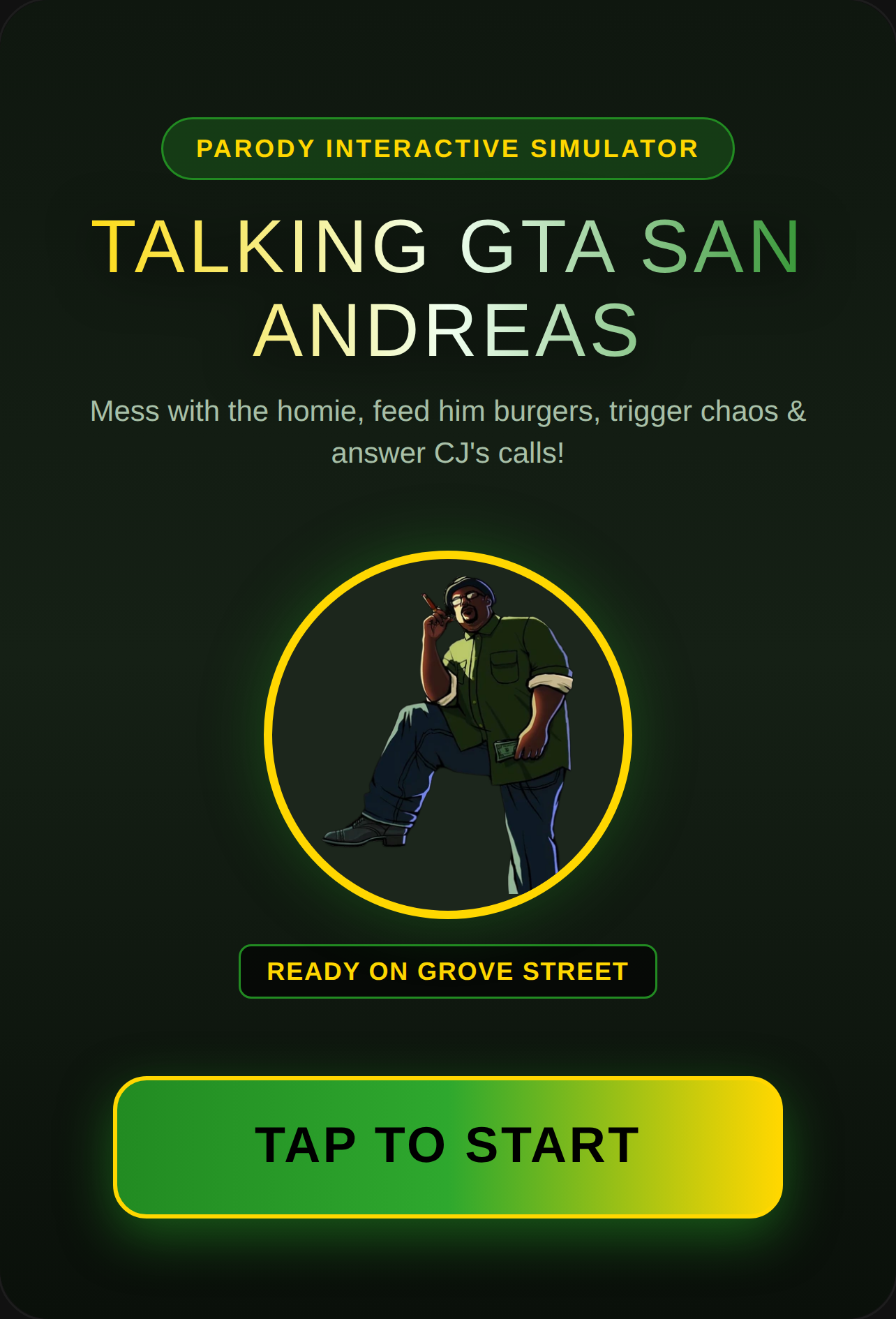 Talking GTA San Andreas cover