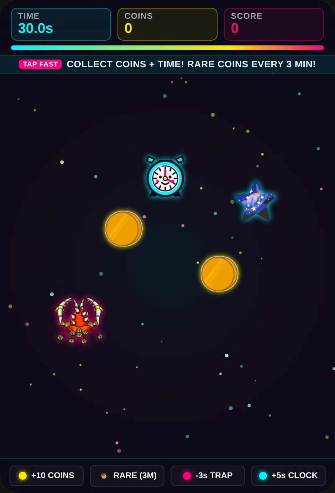 Space Scramble: Cosmic Coin Rush cover