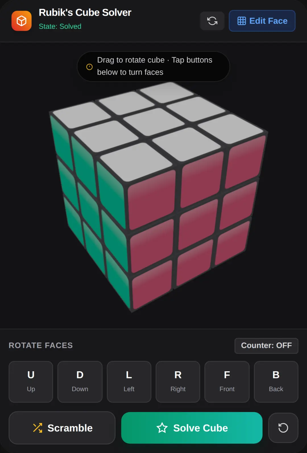 Rubik's Cube Solver cover