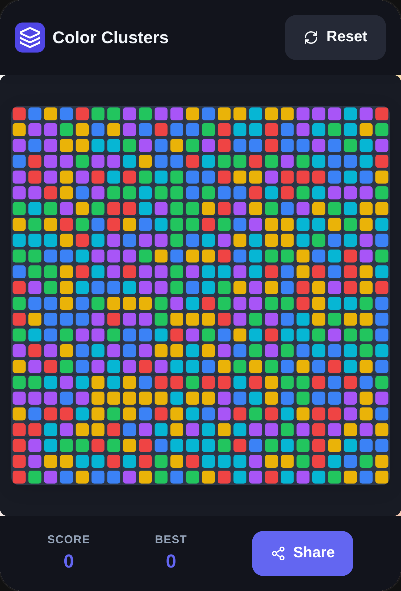 Color Clusters cover