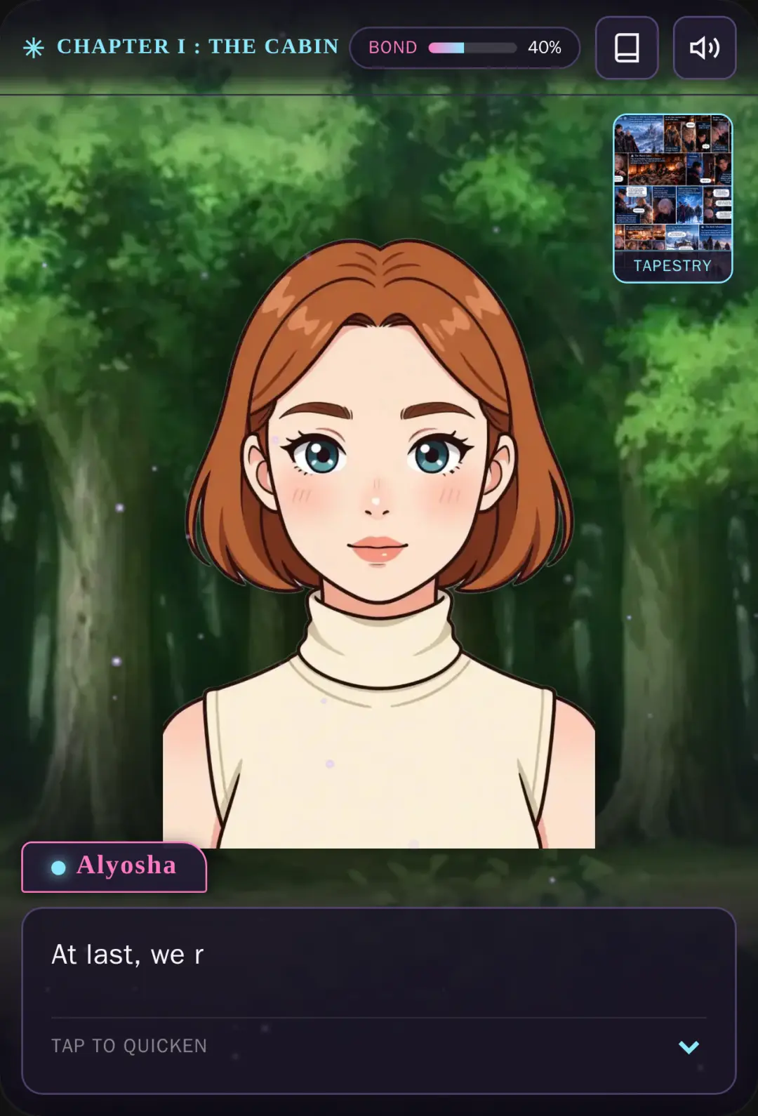 The Frozen Promise - Snezhnaya Visual Novel cover