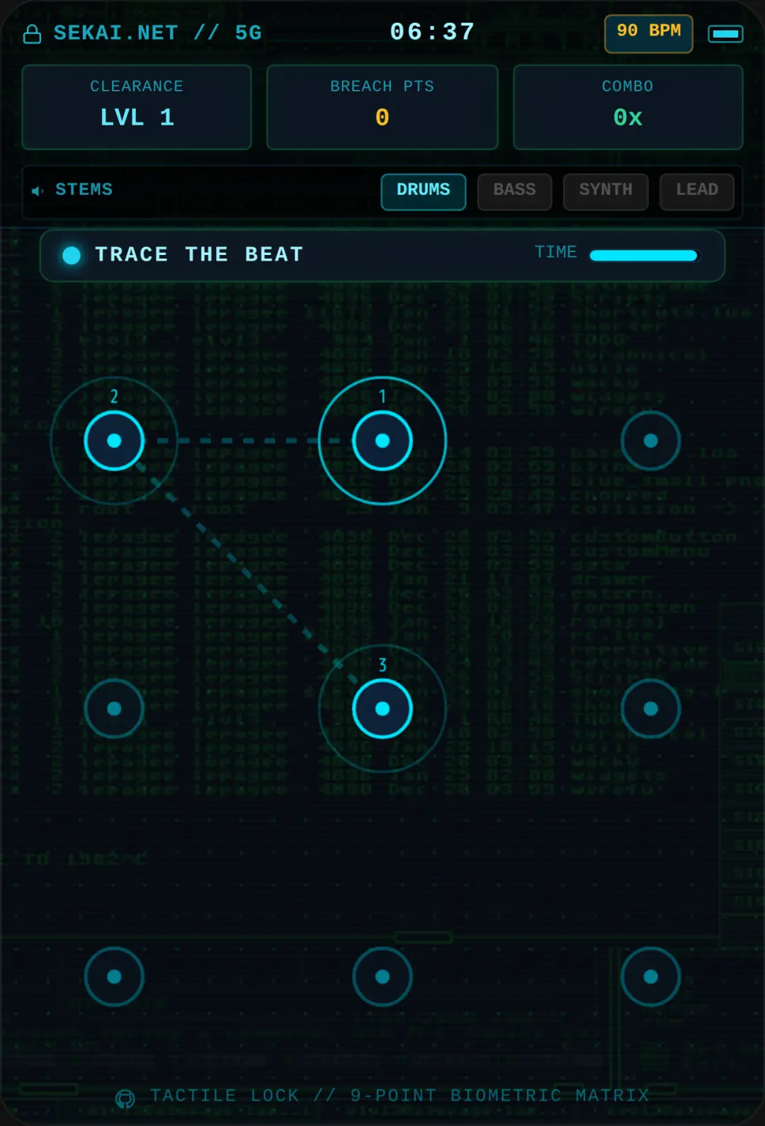 Pattern Lock: Cyber Beat cover