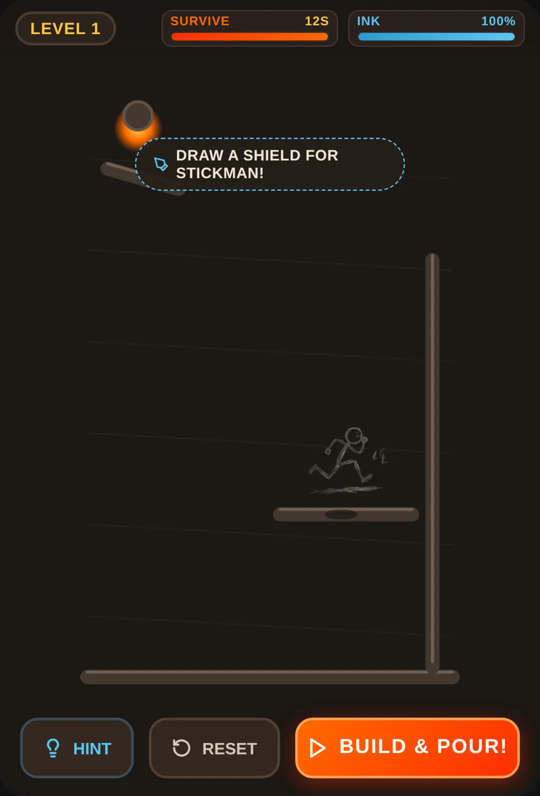 Doodle Shield - Save Stickman cover