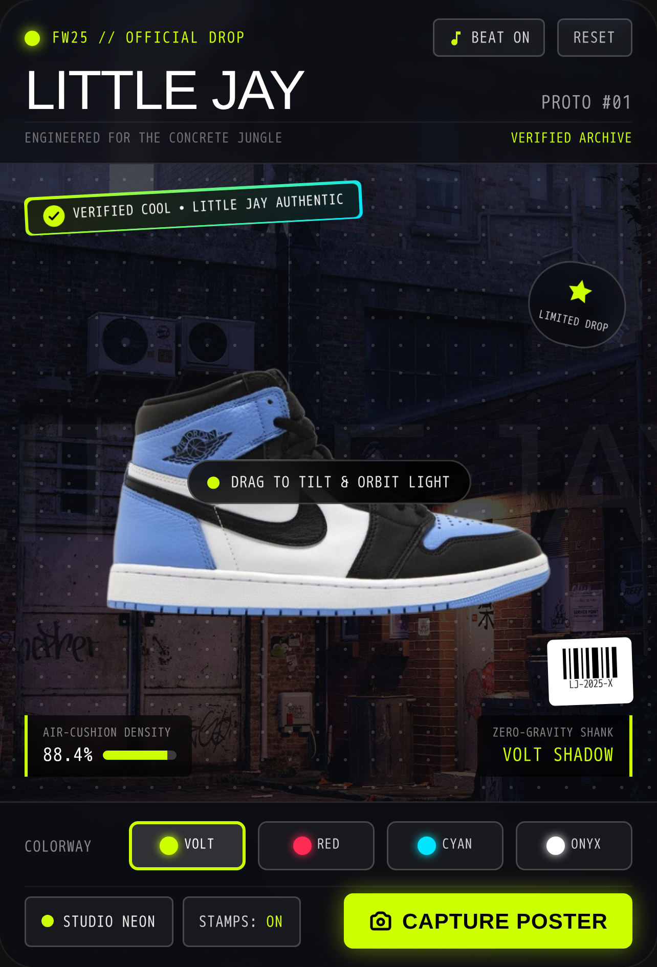Little Jay Shoes • Urban Poster cover