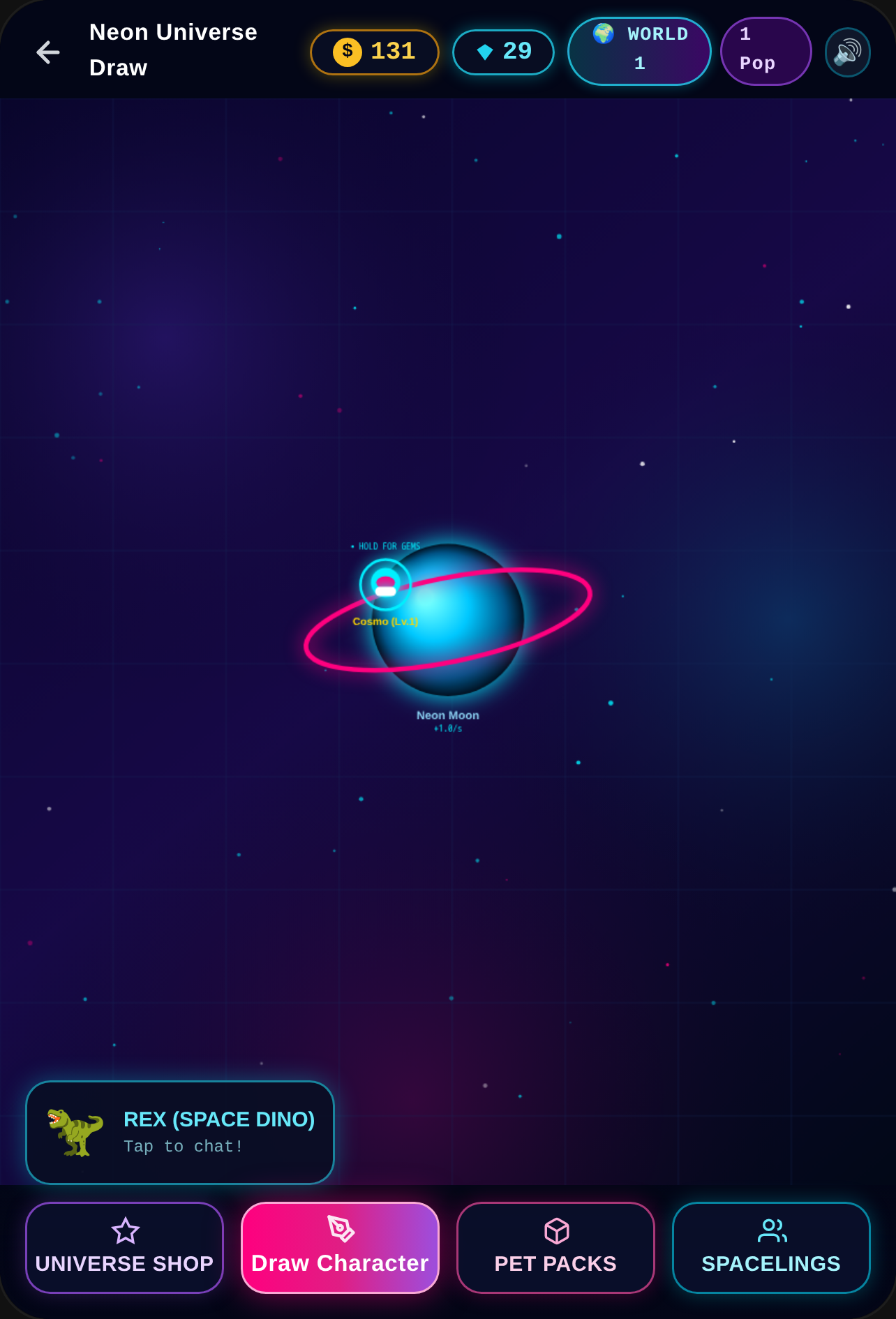 Neon Universe Draw 2 cover