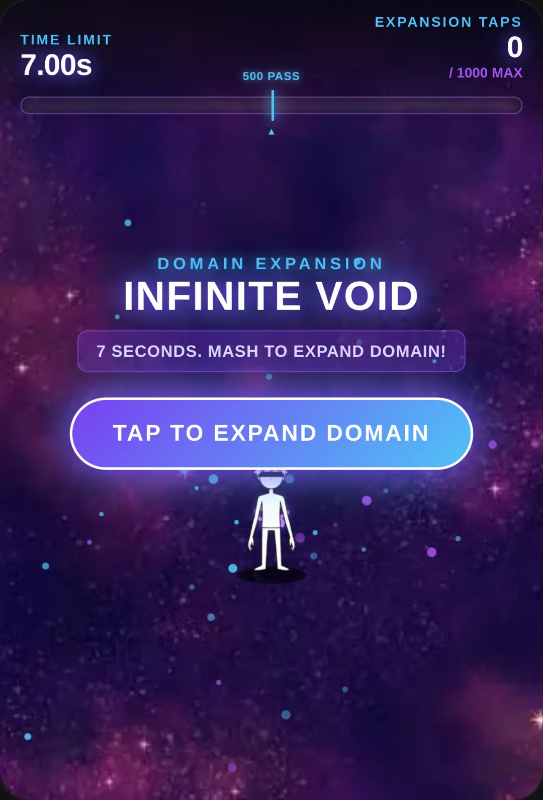 Gojo Domain Expansion Mash cover