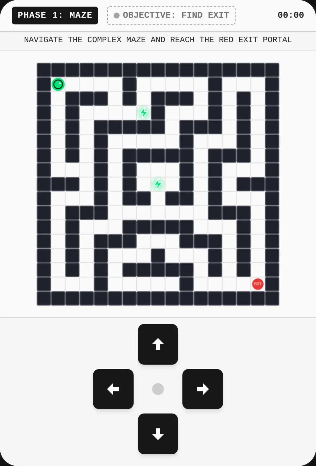 The maze chase (V2) cover