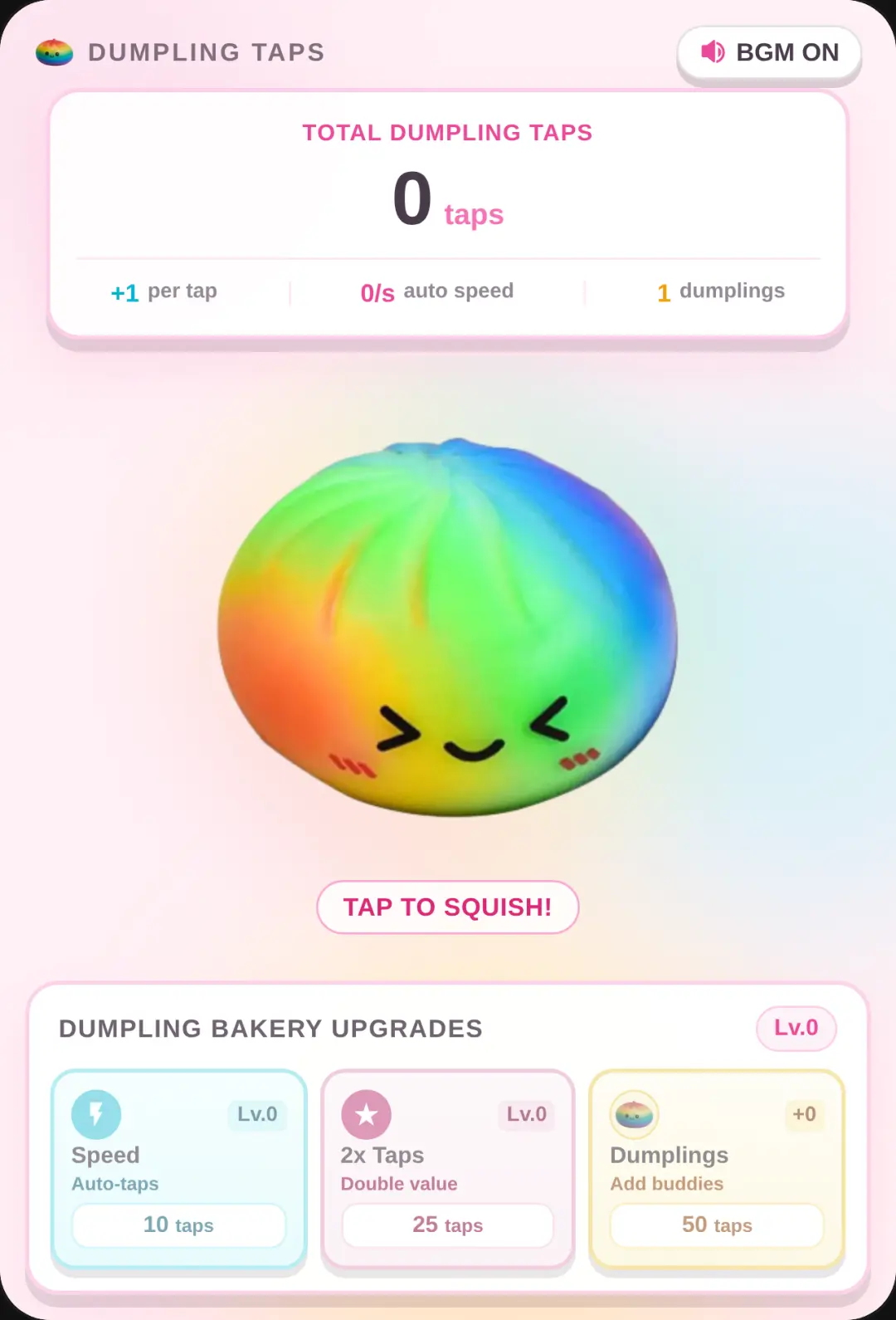 Rainbow Dumpling Clicker cover
