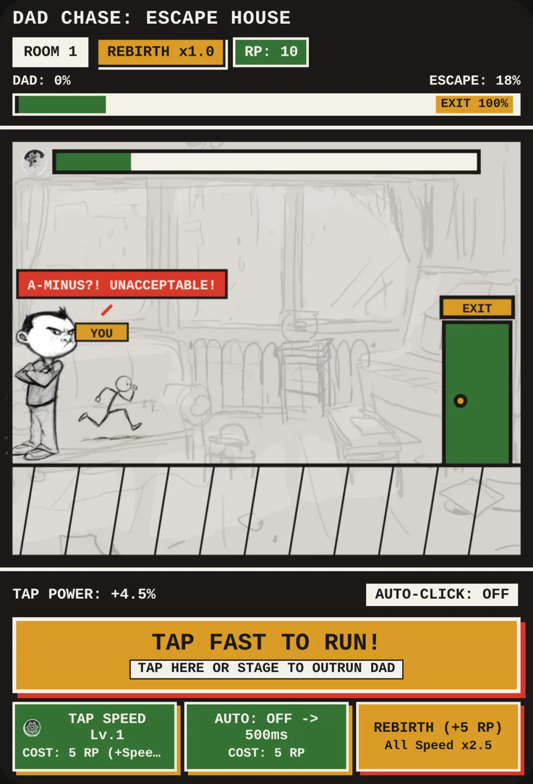 Dad Chase: Escape House cover