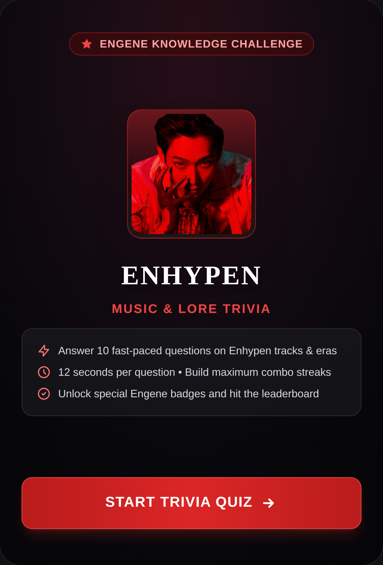 ENHYPEN Music & Lore Fan Trivia cover