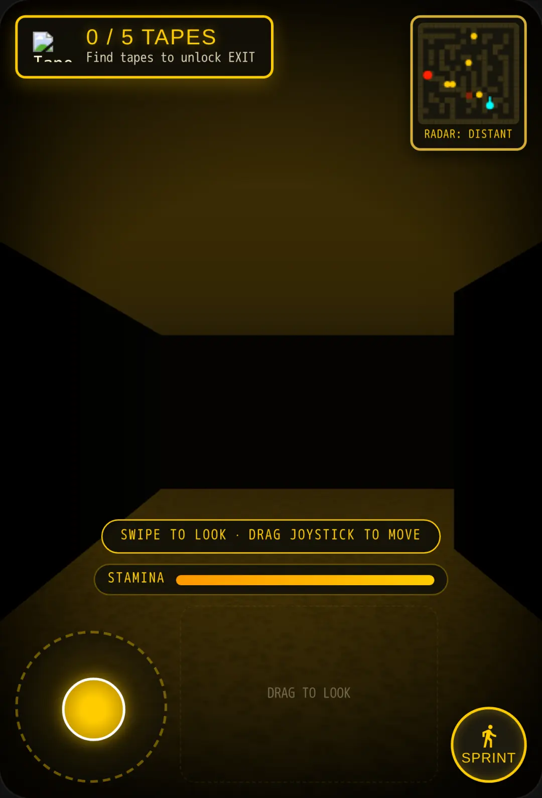 Yellow Long-Neck: Backrooms Stalker cover