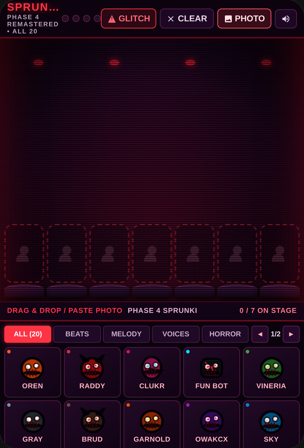 Sprunki Phase 4 Remastered cover