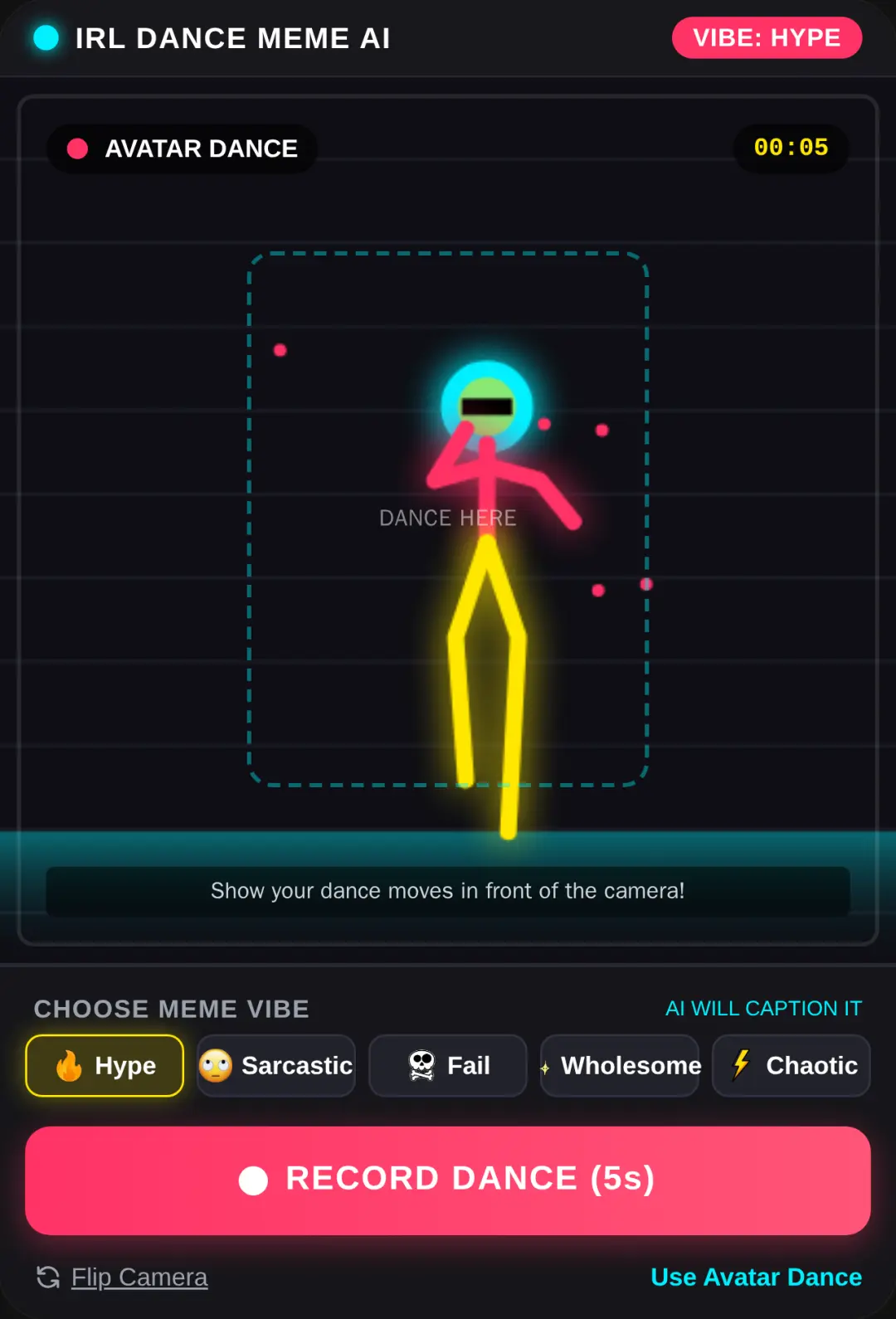 IRL Dance Meme Generator cover
