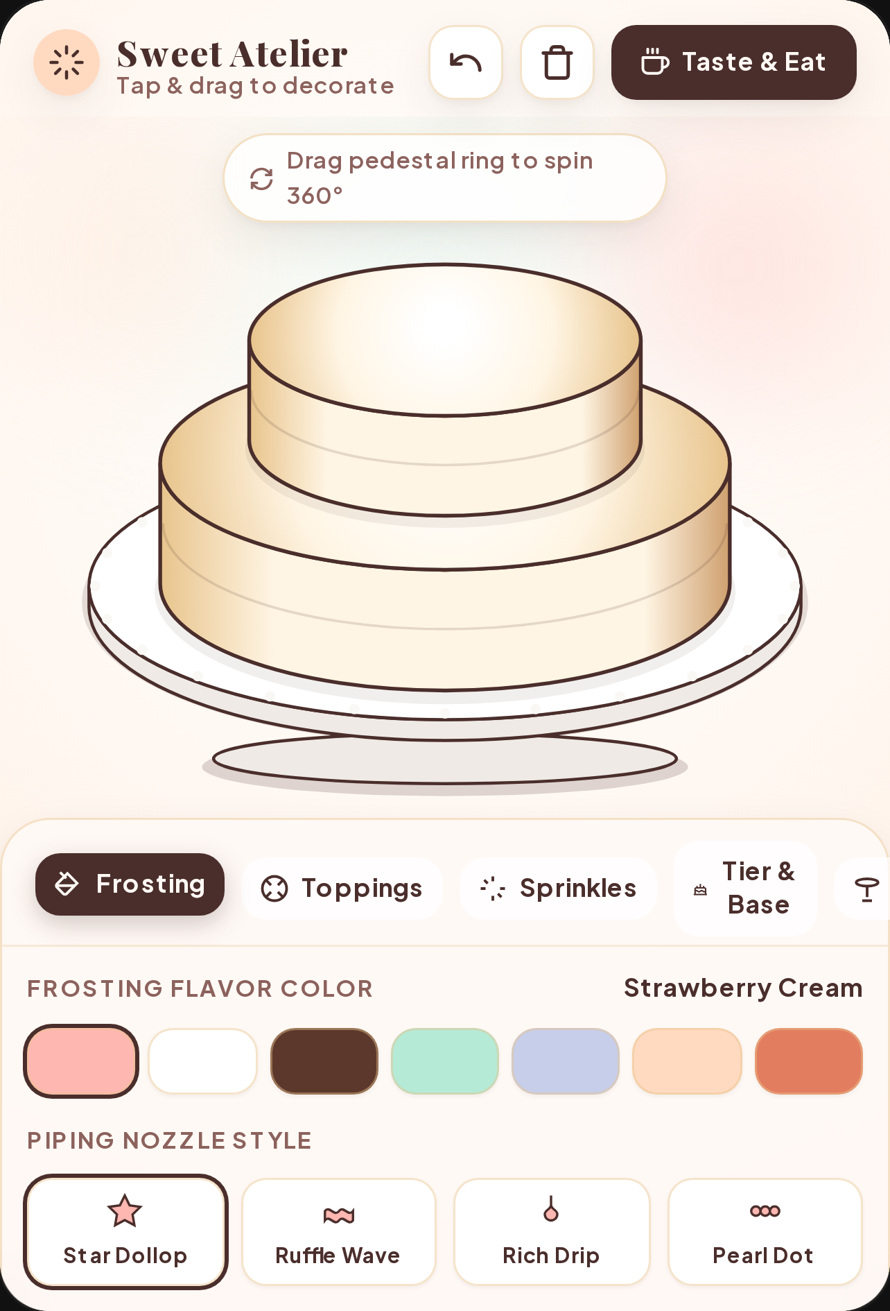Artisanal Patisserie - Cake Decorator cover