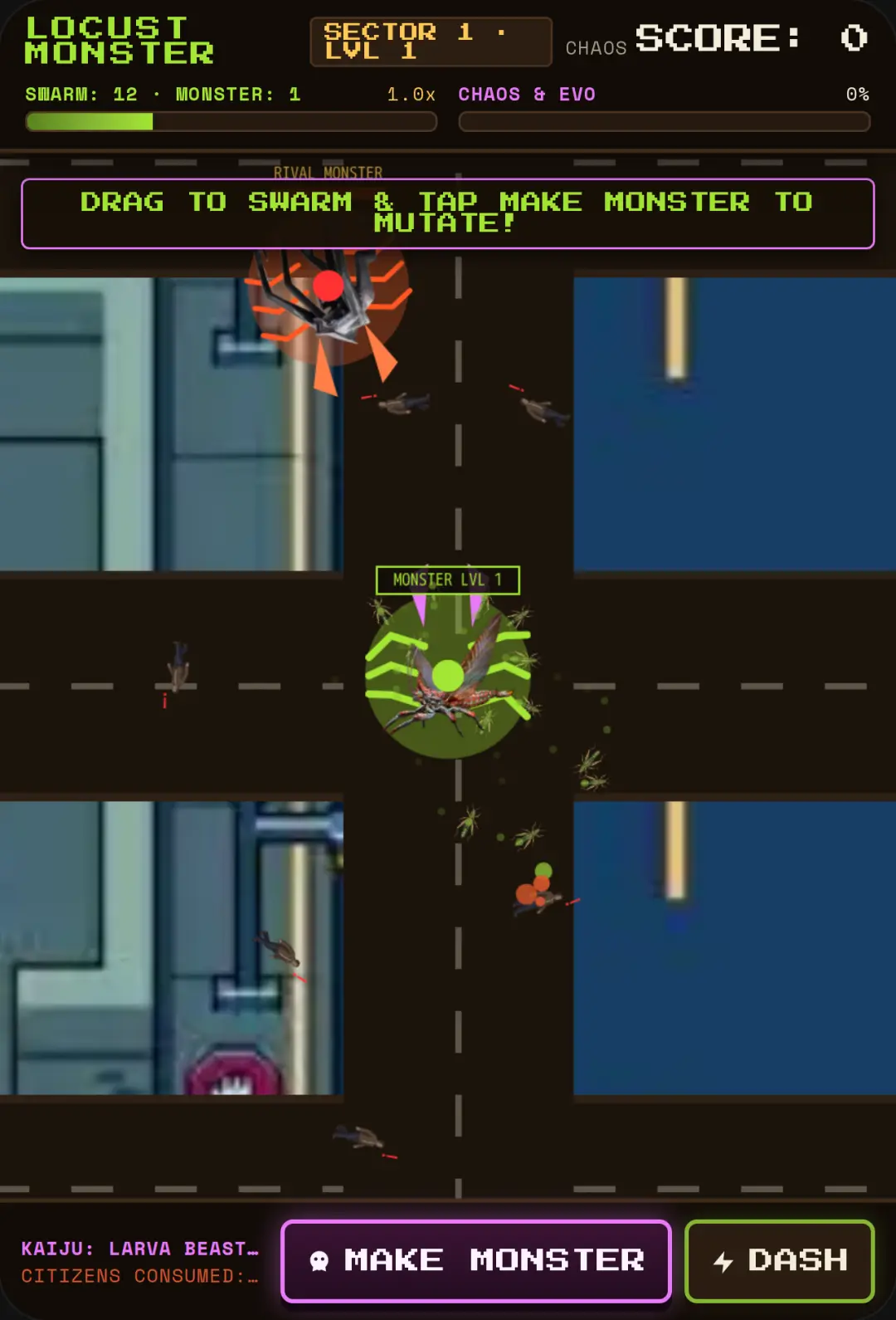 Locust Monster: Swarm & Rampage cover