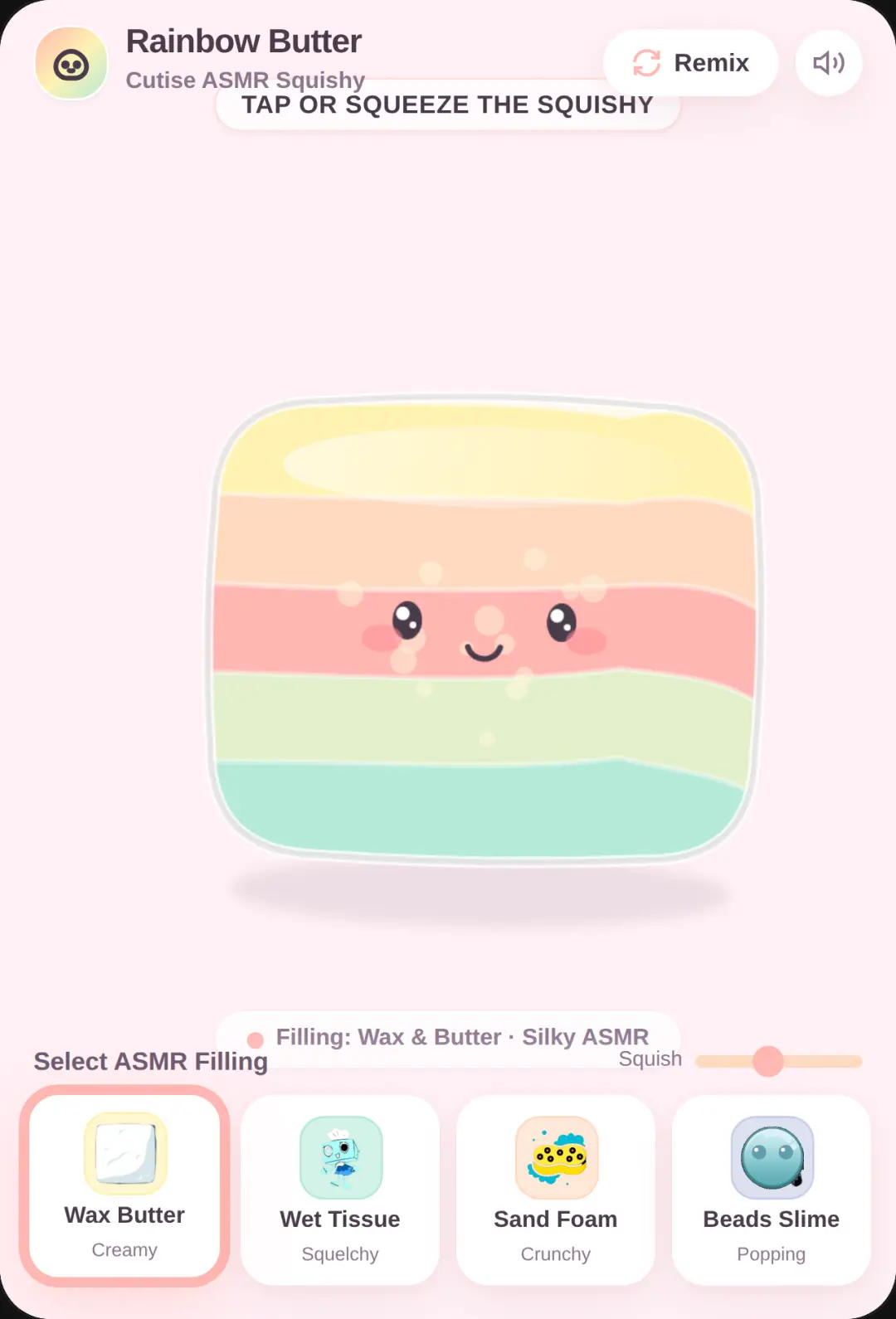 Rainbow Butter Squishy ASMR cover