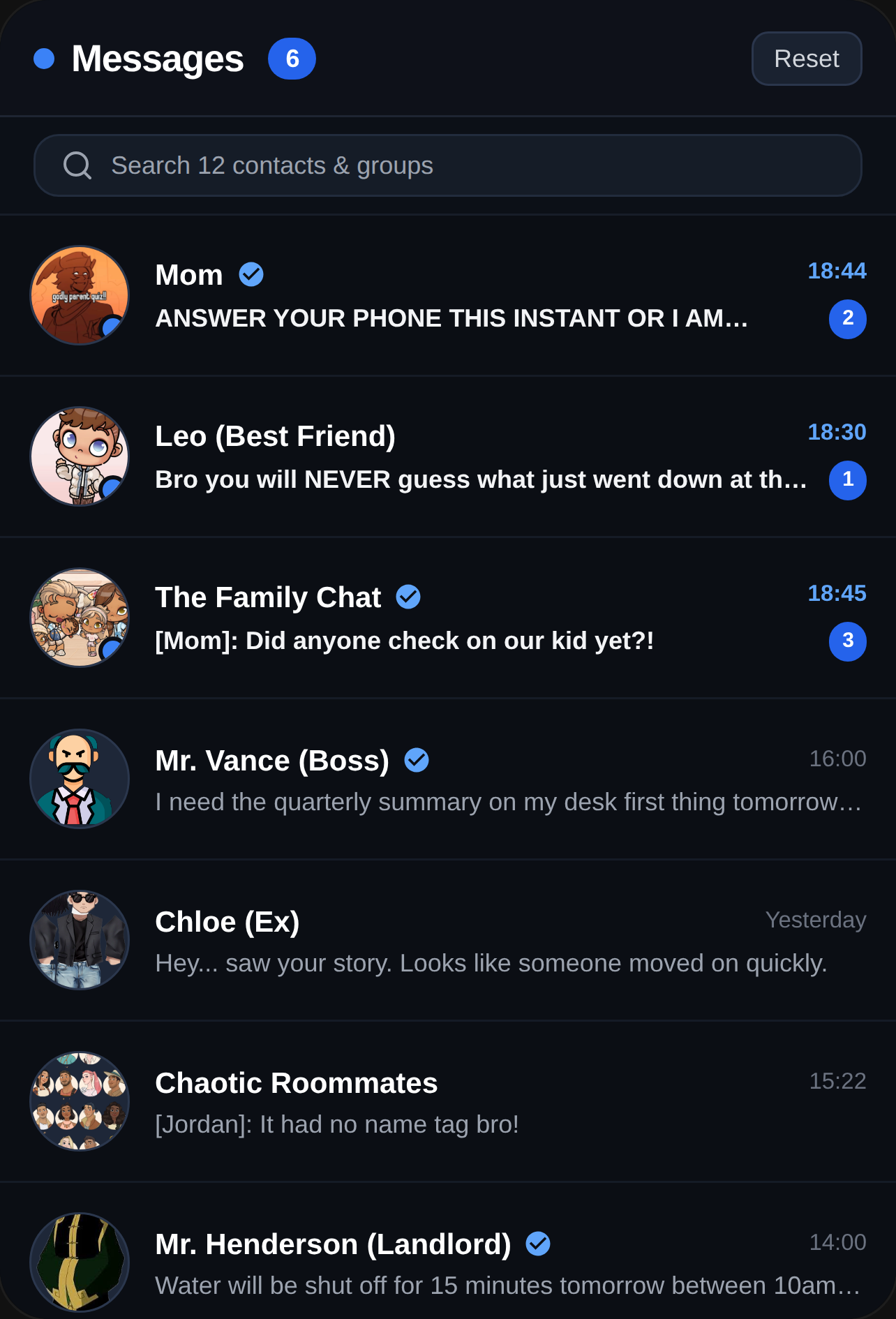 Persona Chat Simulator cover