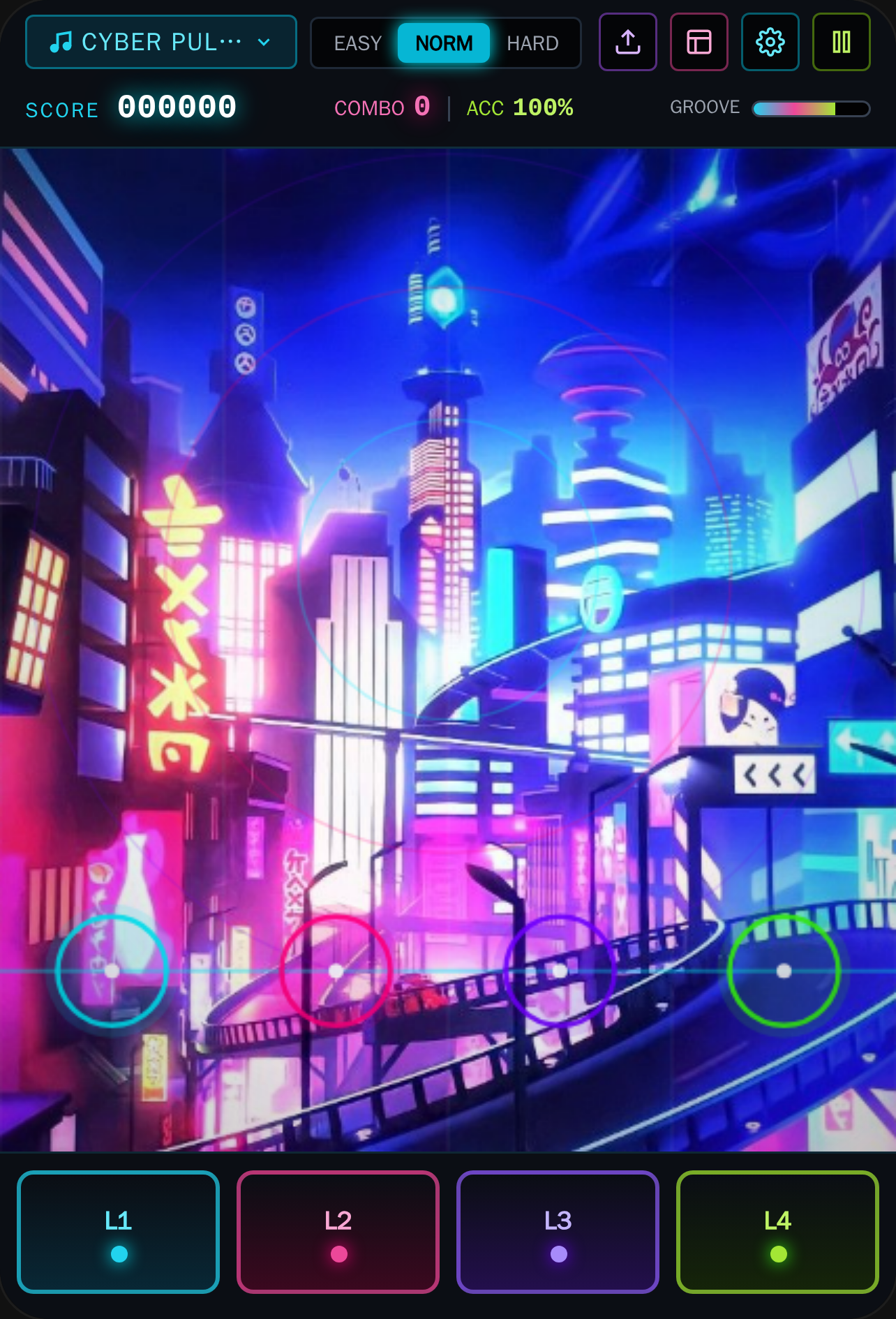 Neon Pulse Cyber Rhythm cover