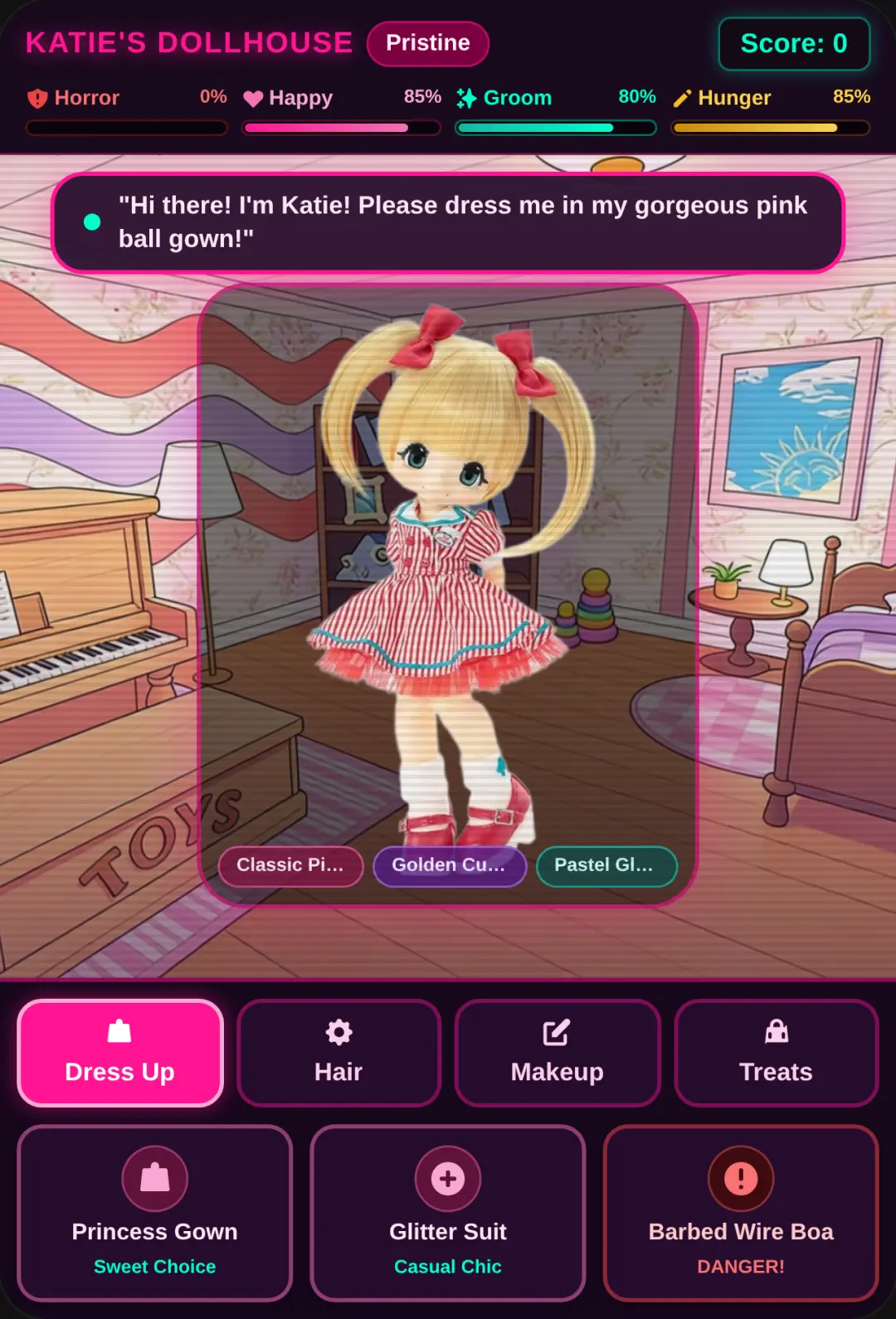 Katie Doll: Sweet Care & Nightmare cover