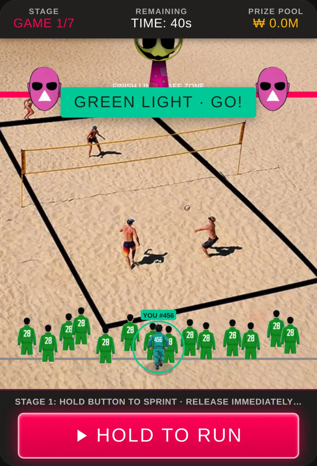 Squid Game: Red Light, Green Light cover