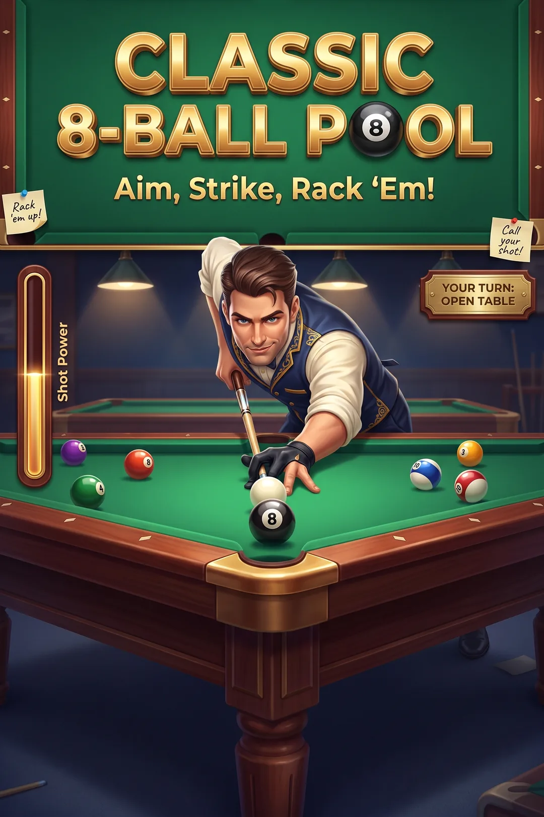 Classic 8-Ball Pool