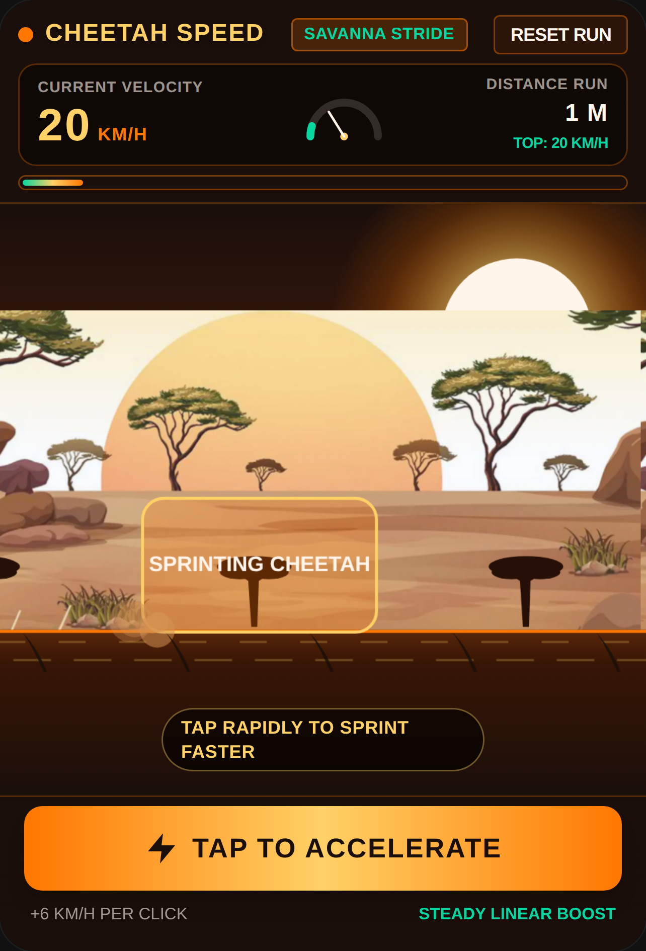 Cheetah Speed - African Savanna Sprint cover