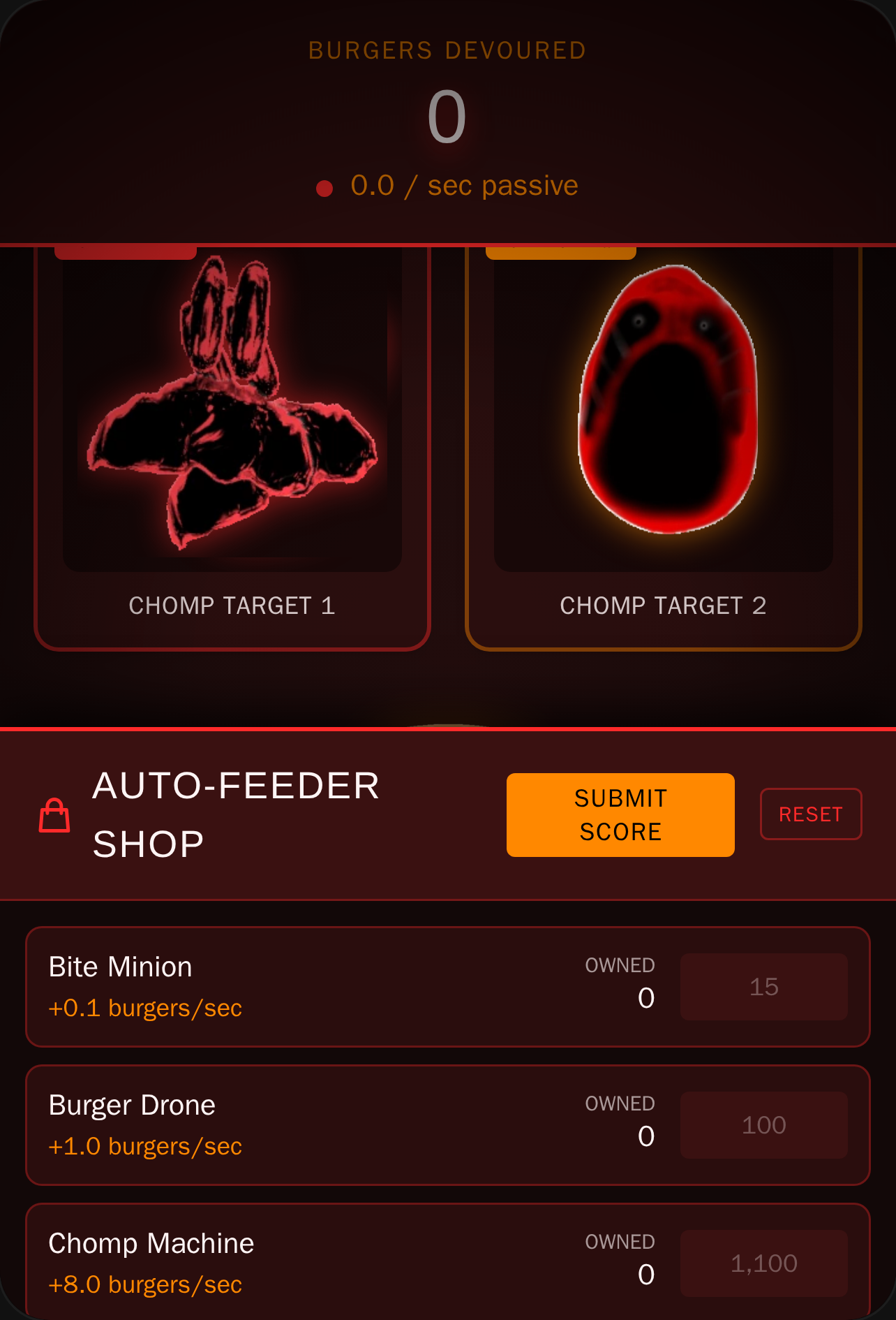 Red Face Burger Clicker cover